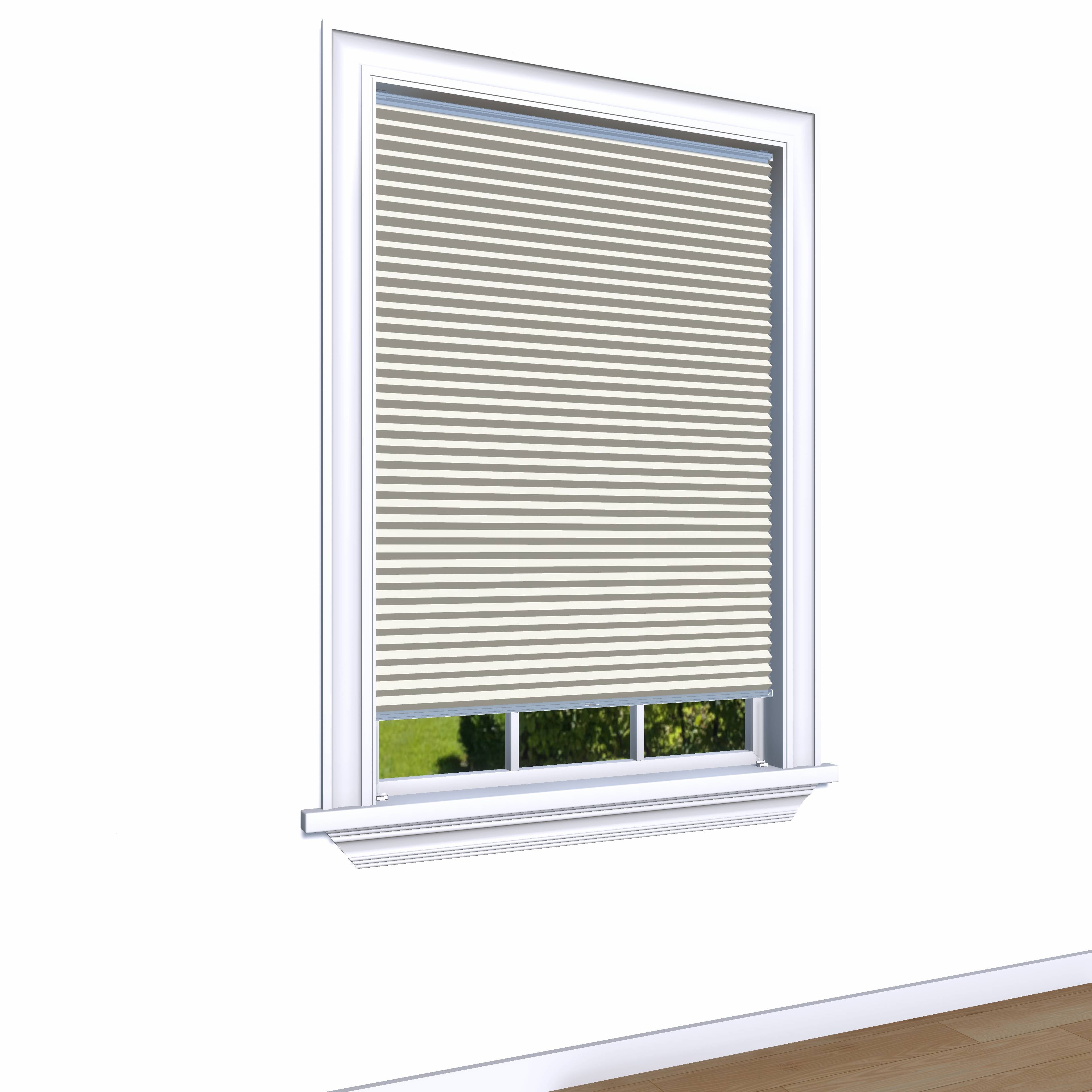 Honingraat Plisségordijn lichtdoorlatend - Double crème