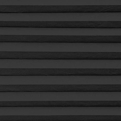 Honingraat plisségordijn lichtdoorlatend uit de Prime-collectie in zwart stijlvol energiezuinig en perfect voor een elegante en moderne uitstraling in je interieur.