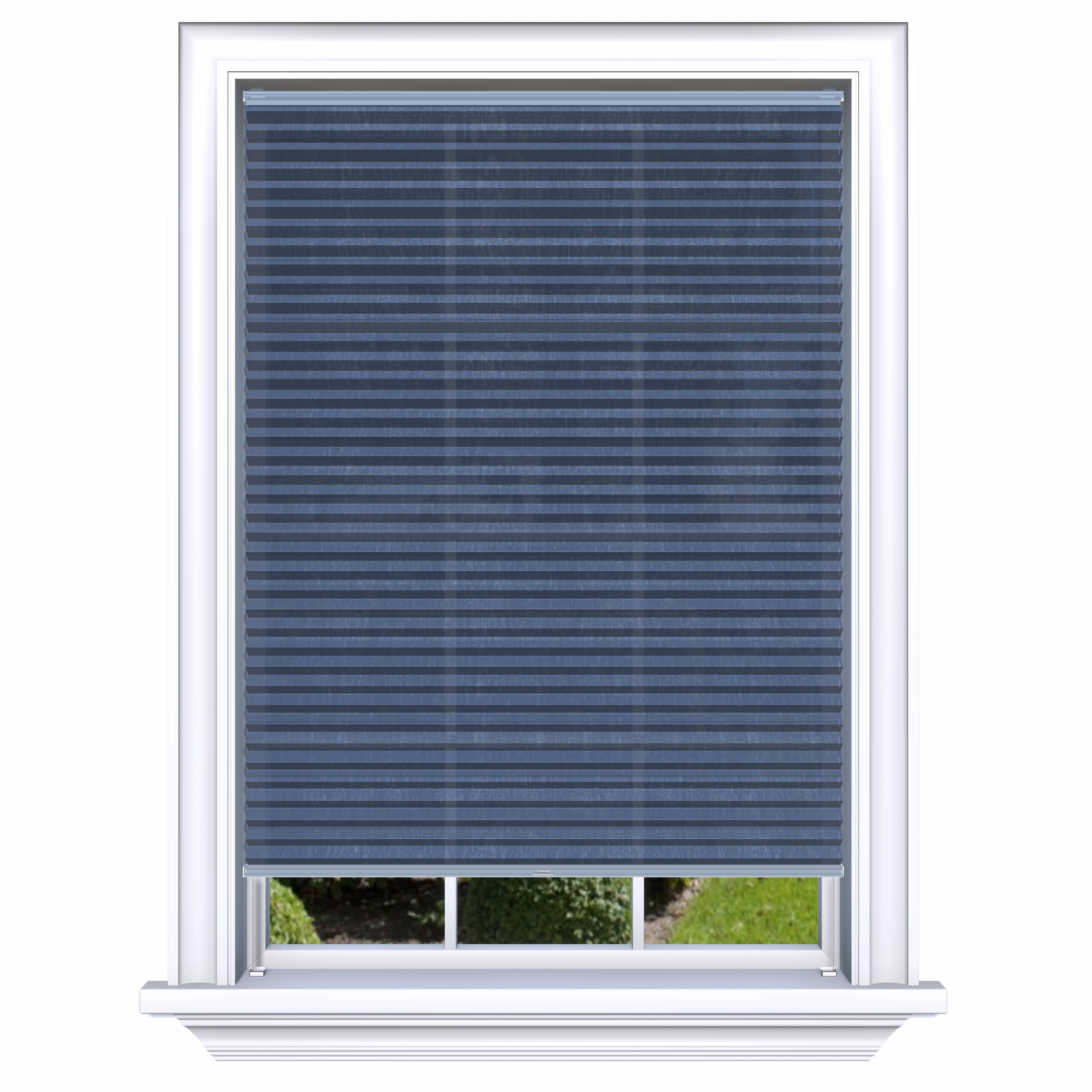 Honingraat Plisségordijn lichtdoorlatend - Pure blauw