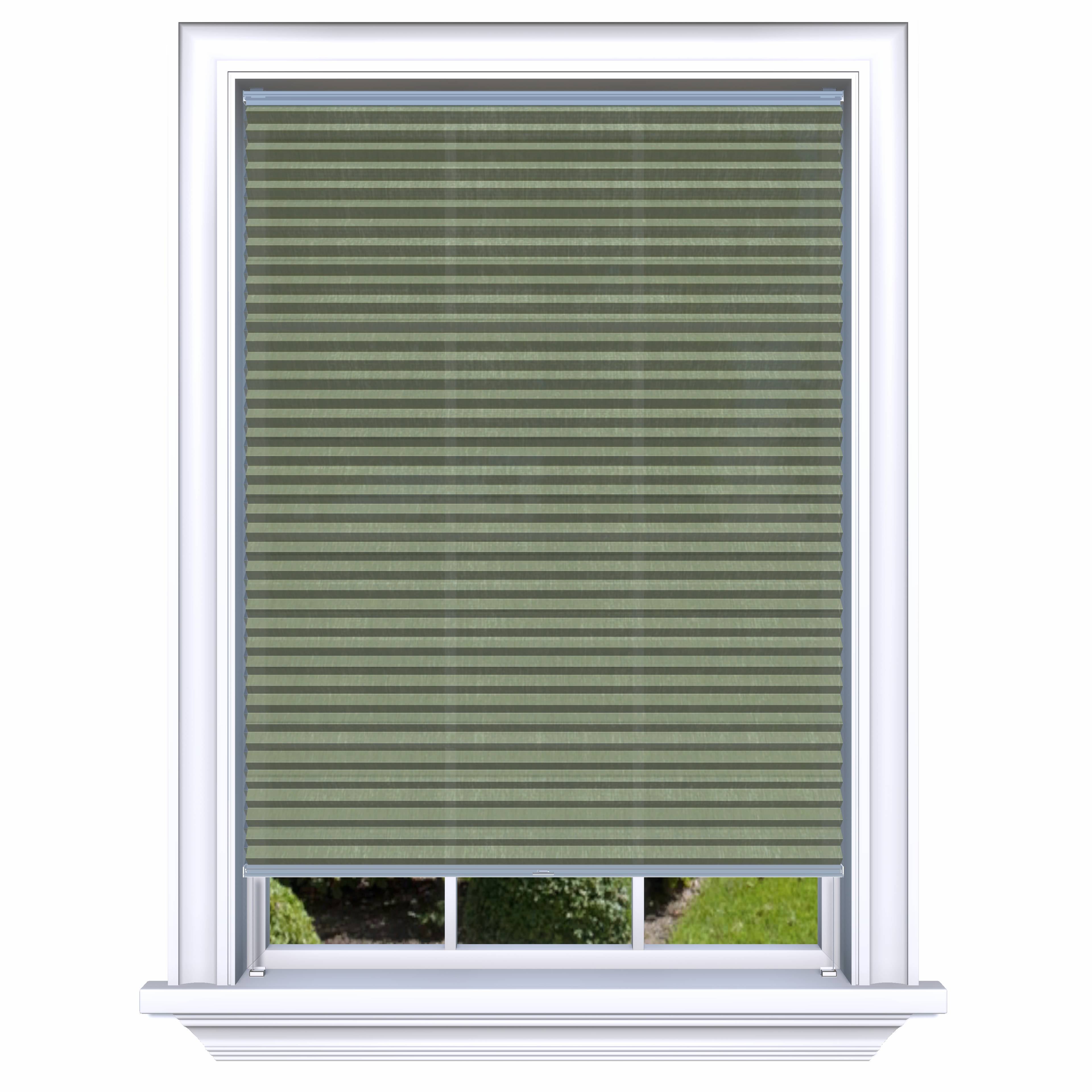 Honingraat Plisségordijn lichtdoorlatend - Pure groen