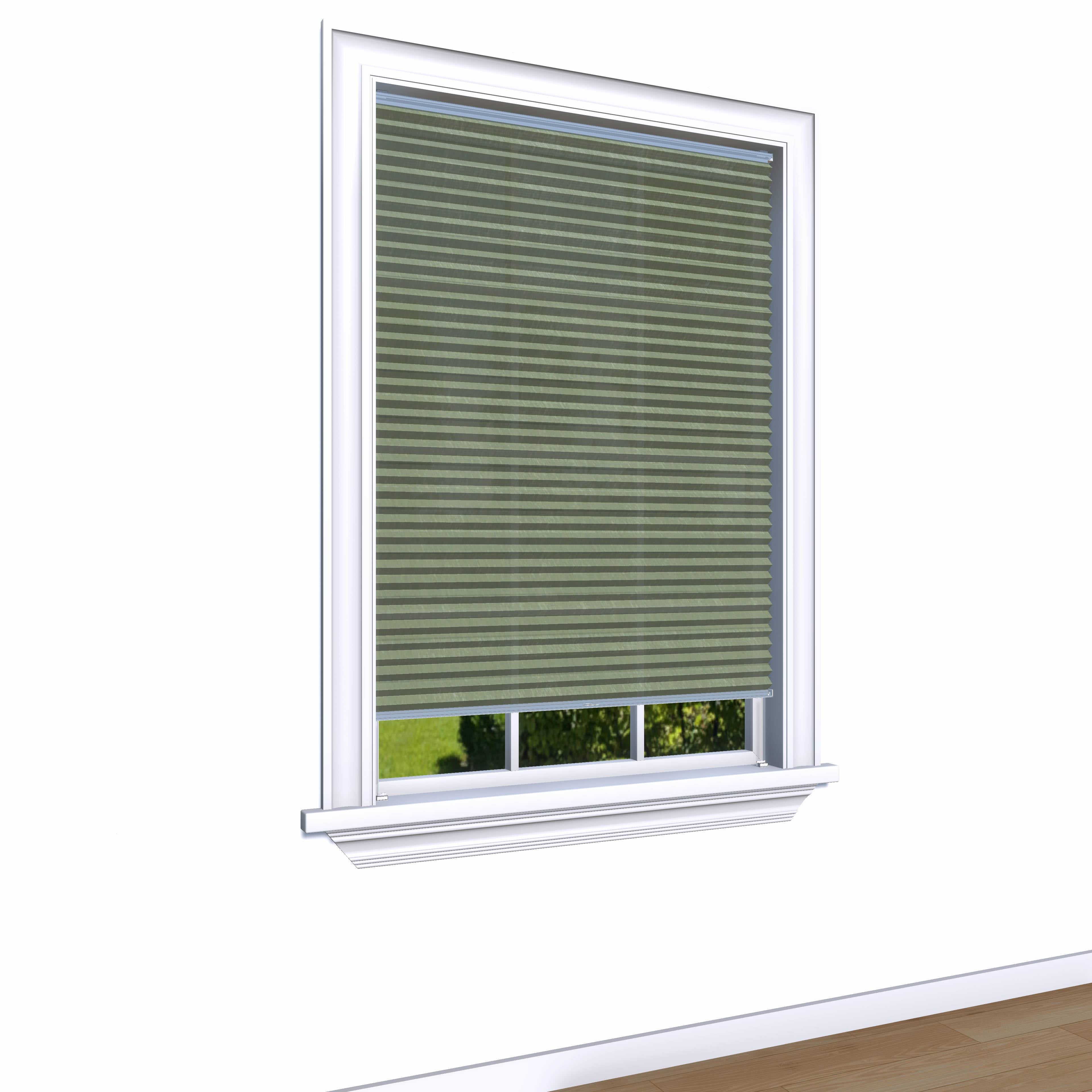 Honingraat Plisségordijn lichtdoorlatend - Pure groen