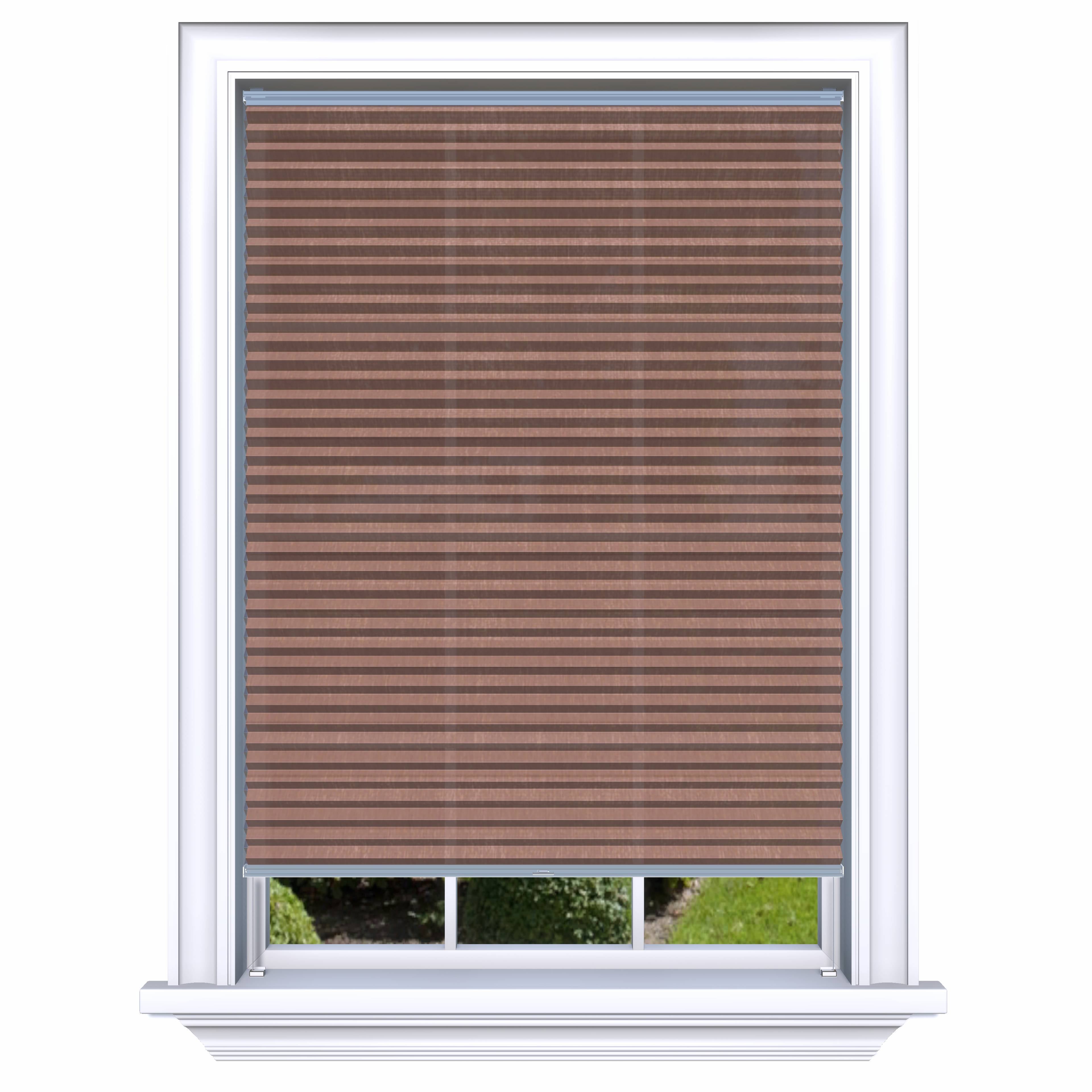 Honingraat Plisségordijn lichtdoorlatend - Pure oranje