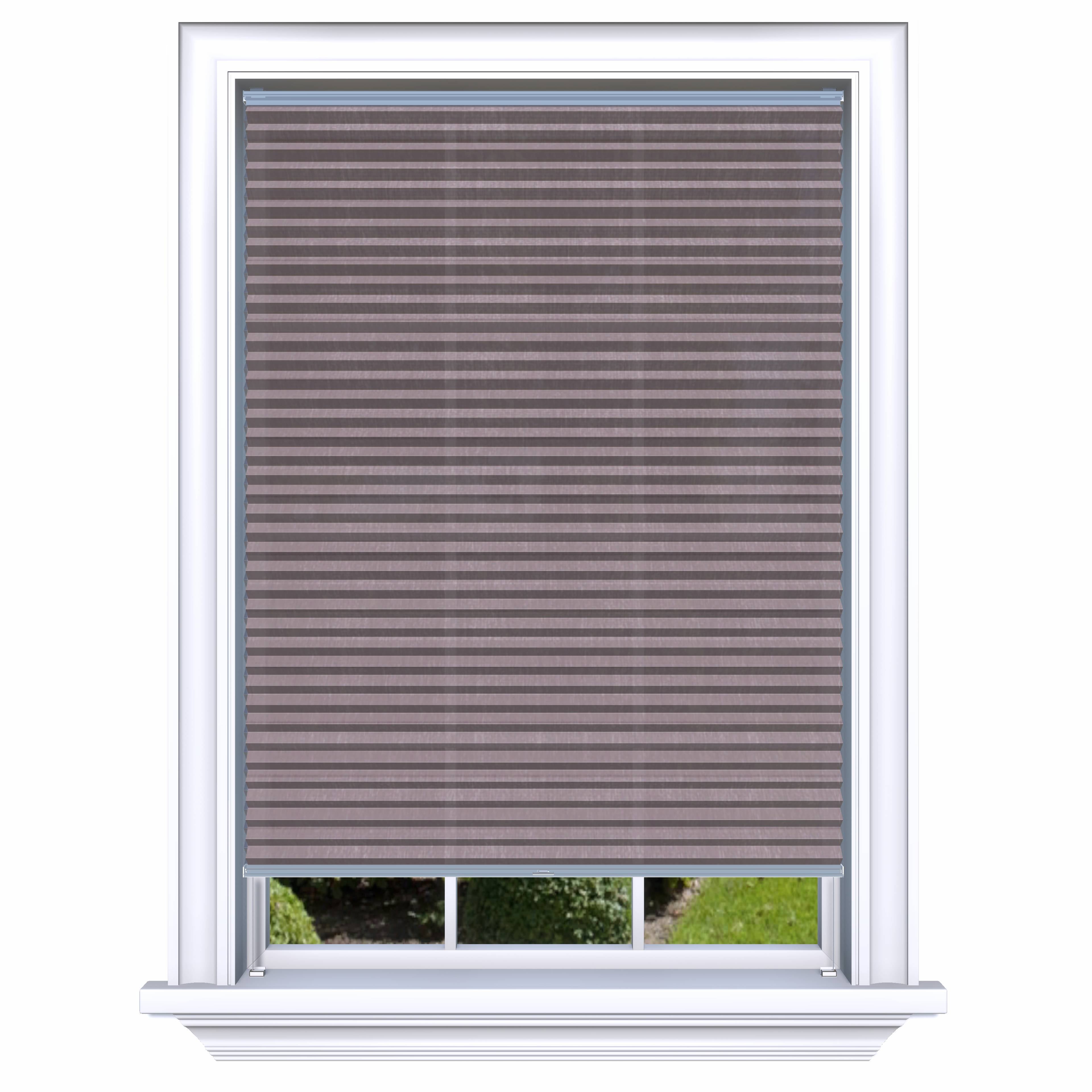 Honingraat Plisségordijn lichtdoorlatend - Pure roze