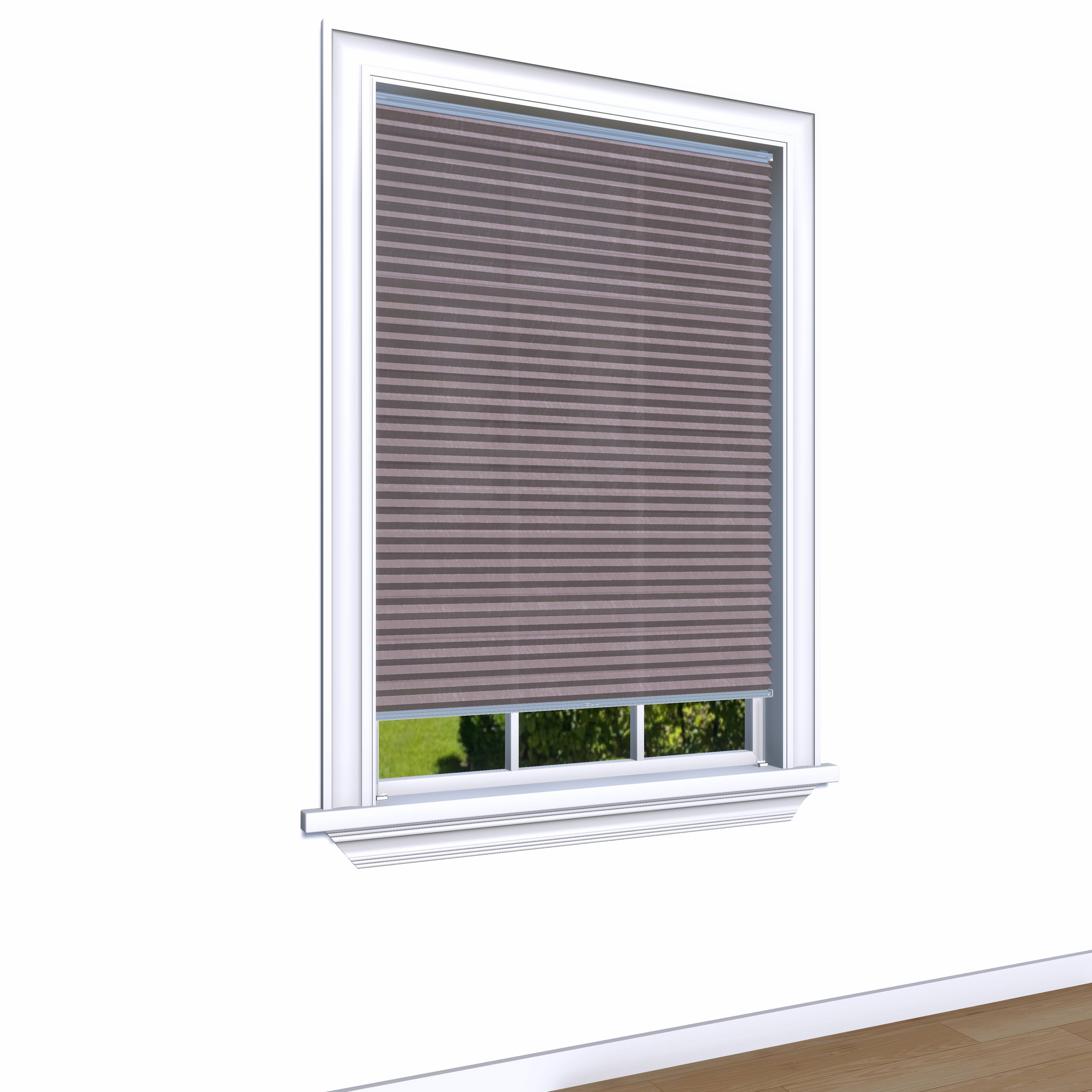 Honingraat Plisségordijn lichtdoorlatend - Pure roze