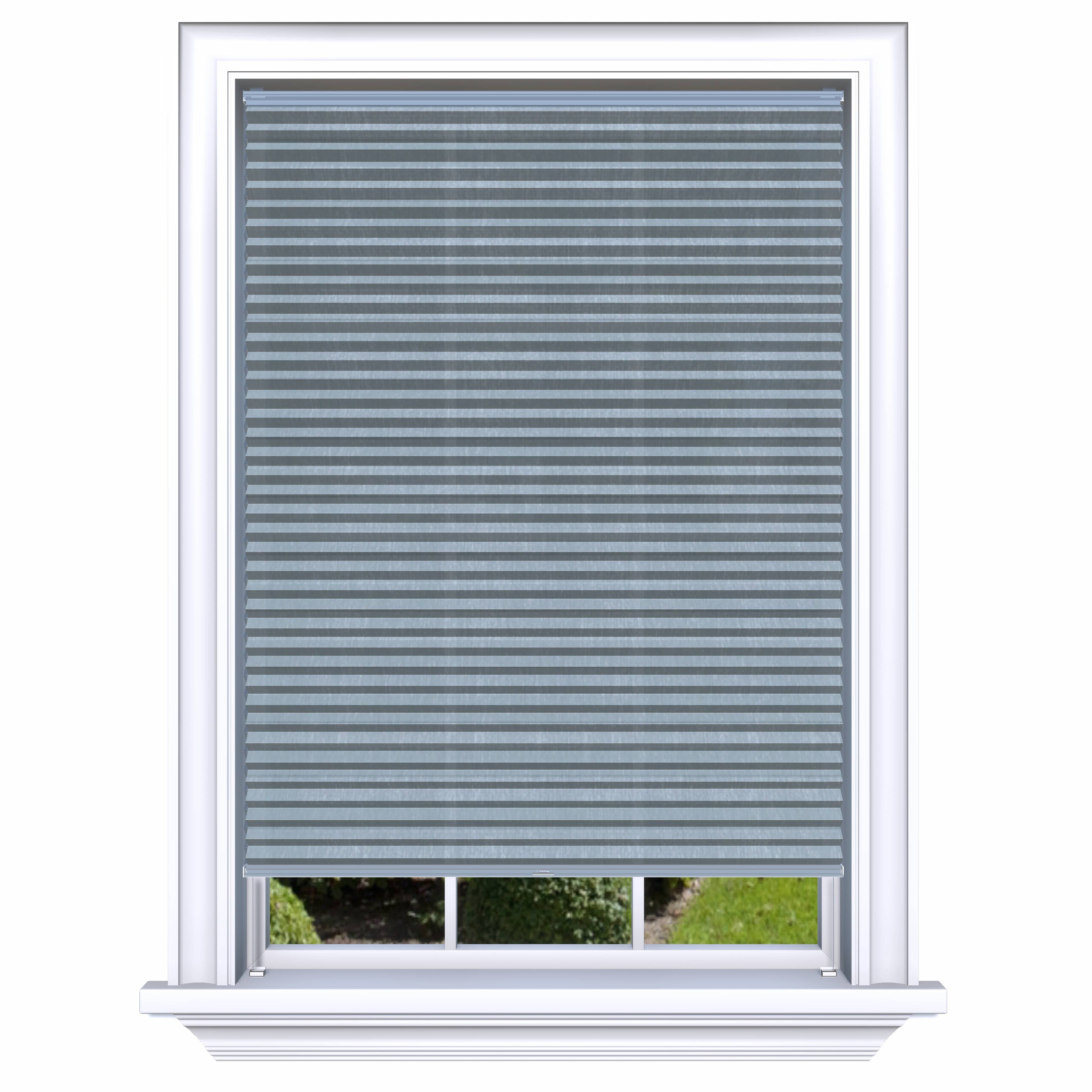 Honingraat Plisségordijn lichtdoorlatend - Pure zacht blauw