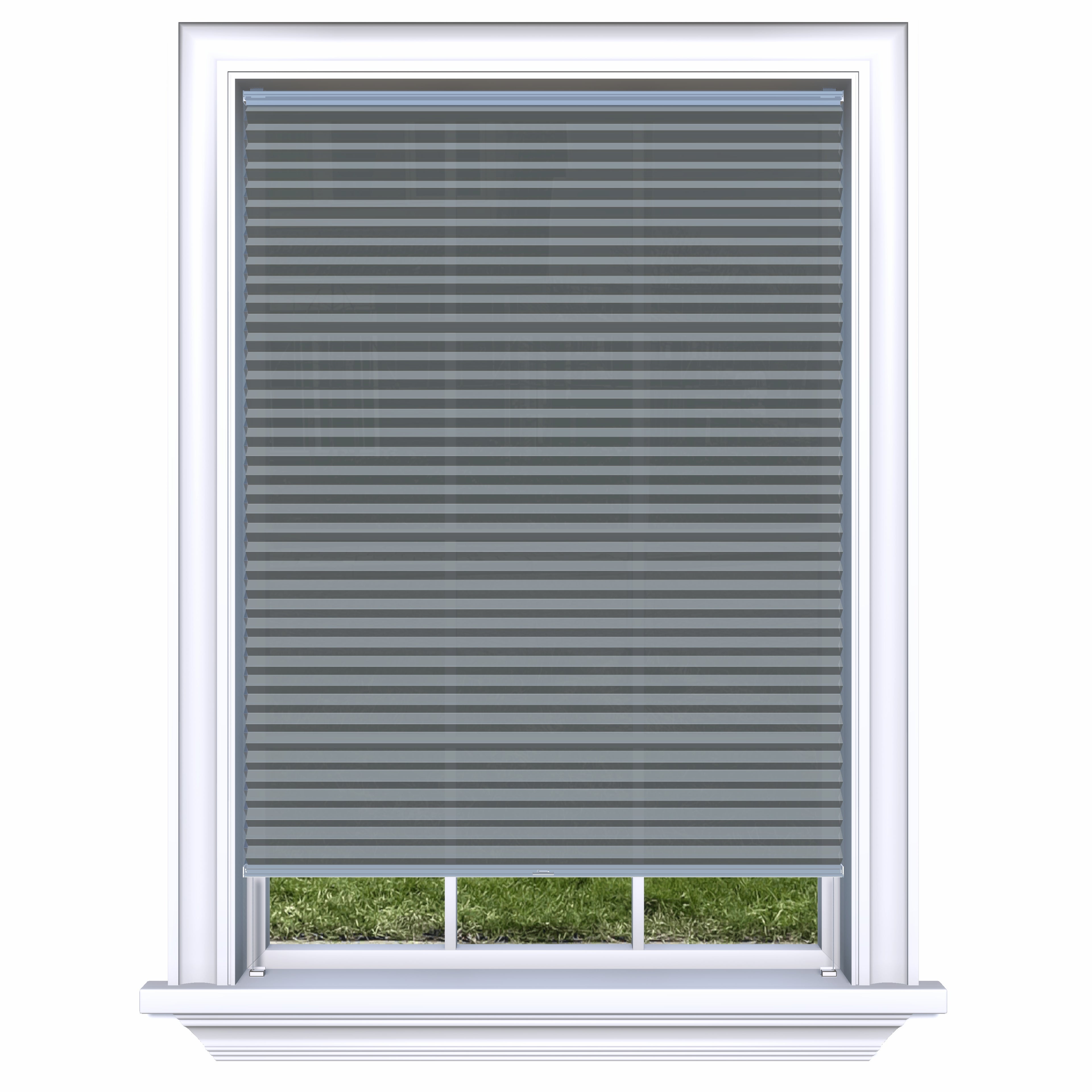 Honingraat Plisségordijn lichtdoorlatend - Luxury zacht blauw