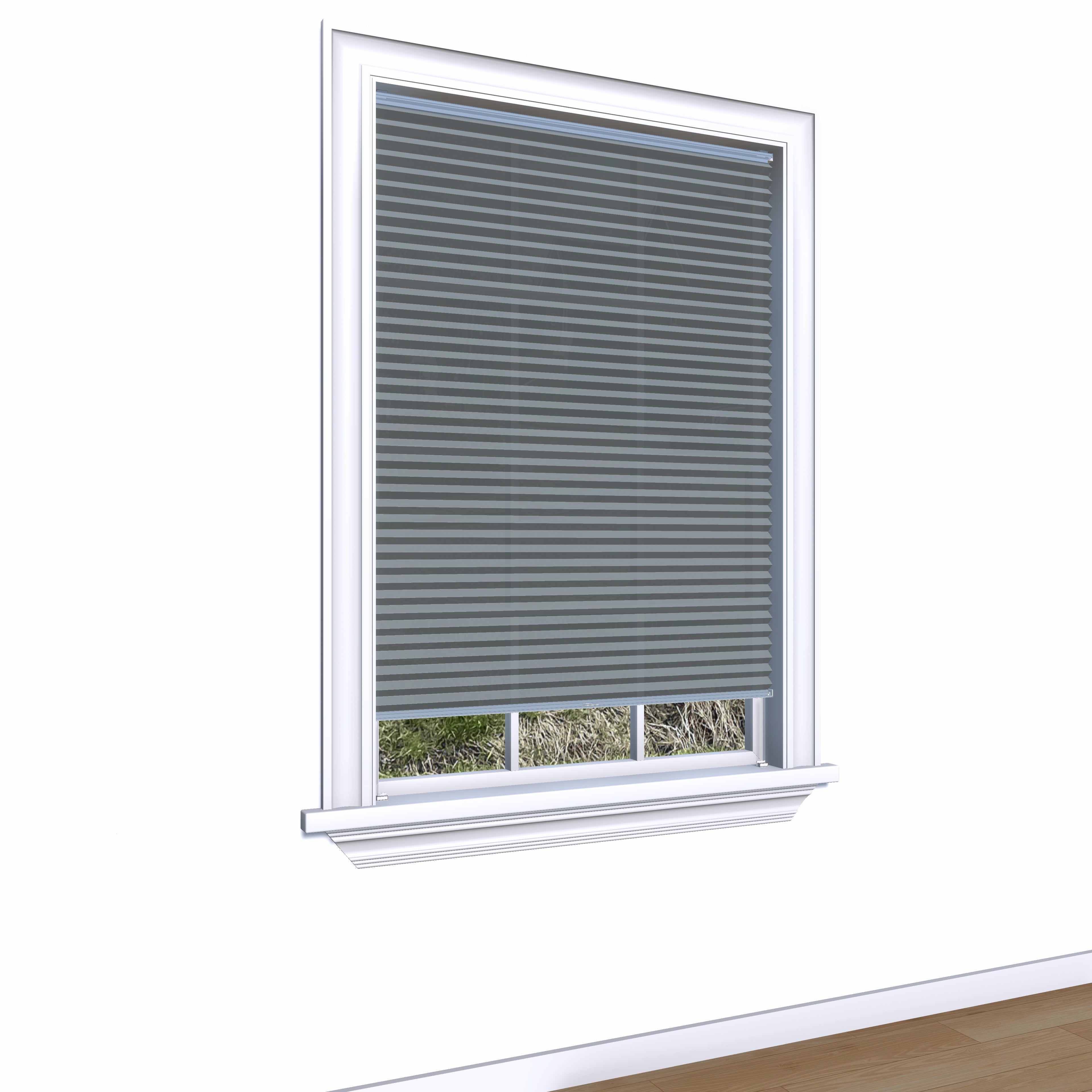 Honingraat Plisségordijn lichtdoorlatend - Luxury zacht blauw