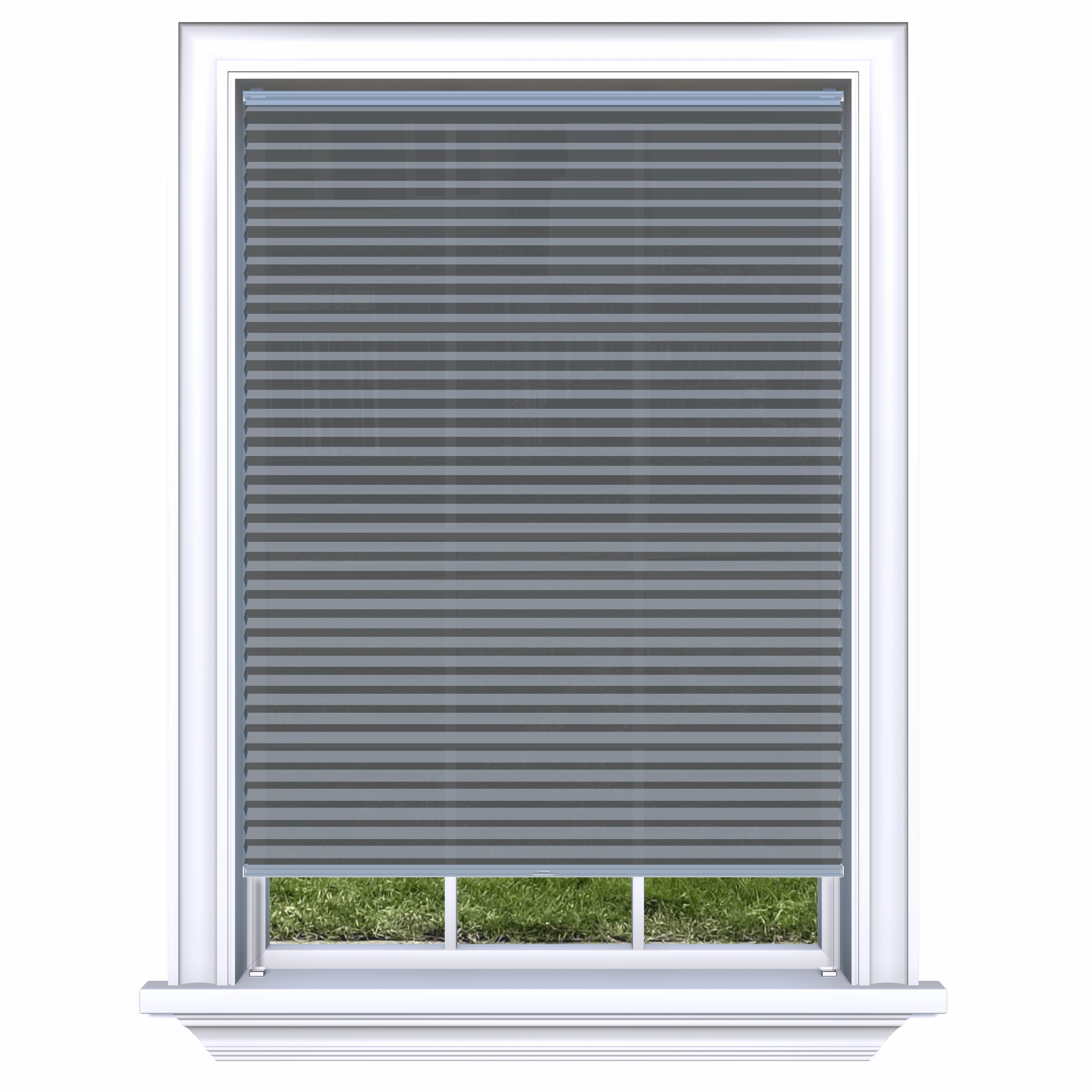 Honingraat Plisségordijn lichtdoorlatend - Style grijs