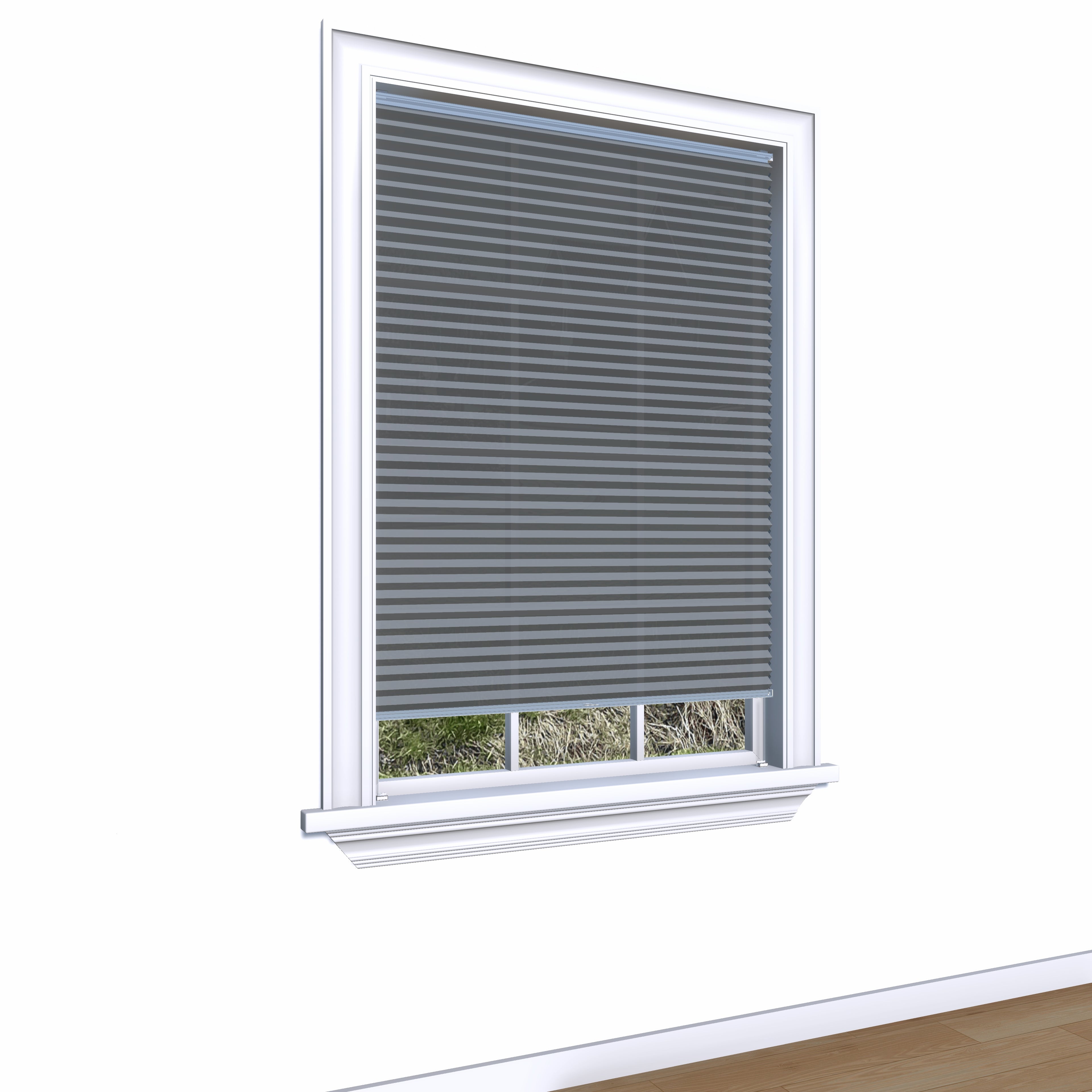 Honingraat Plisségordijn lichtdoorlatend - Style grijs