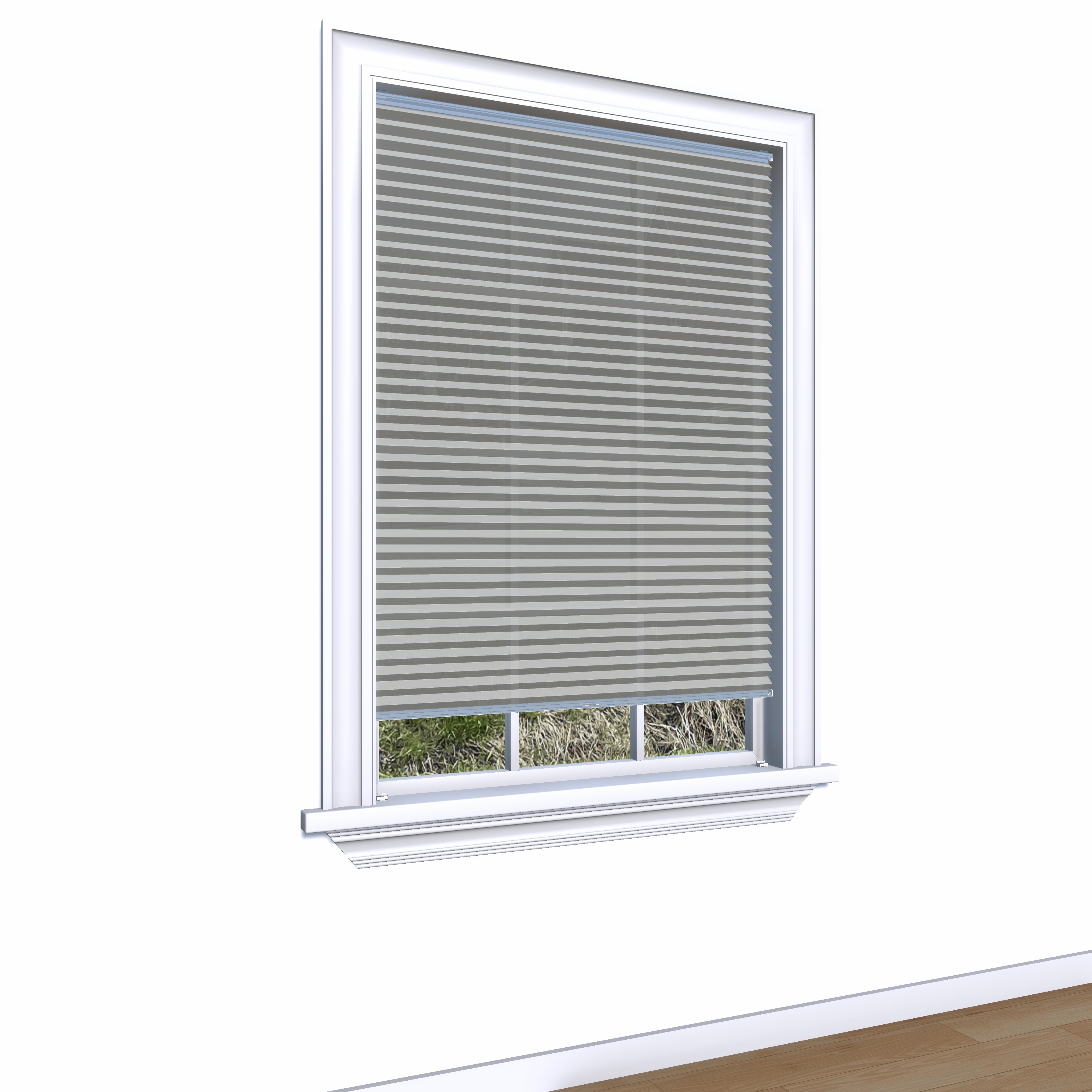 Honingraat Plisségordijn lichtdoorlatend - Luxury taupe