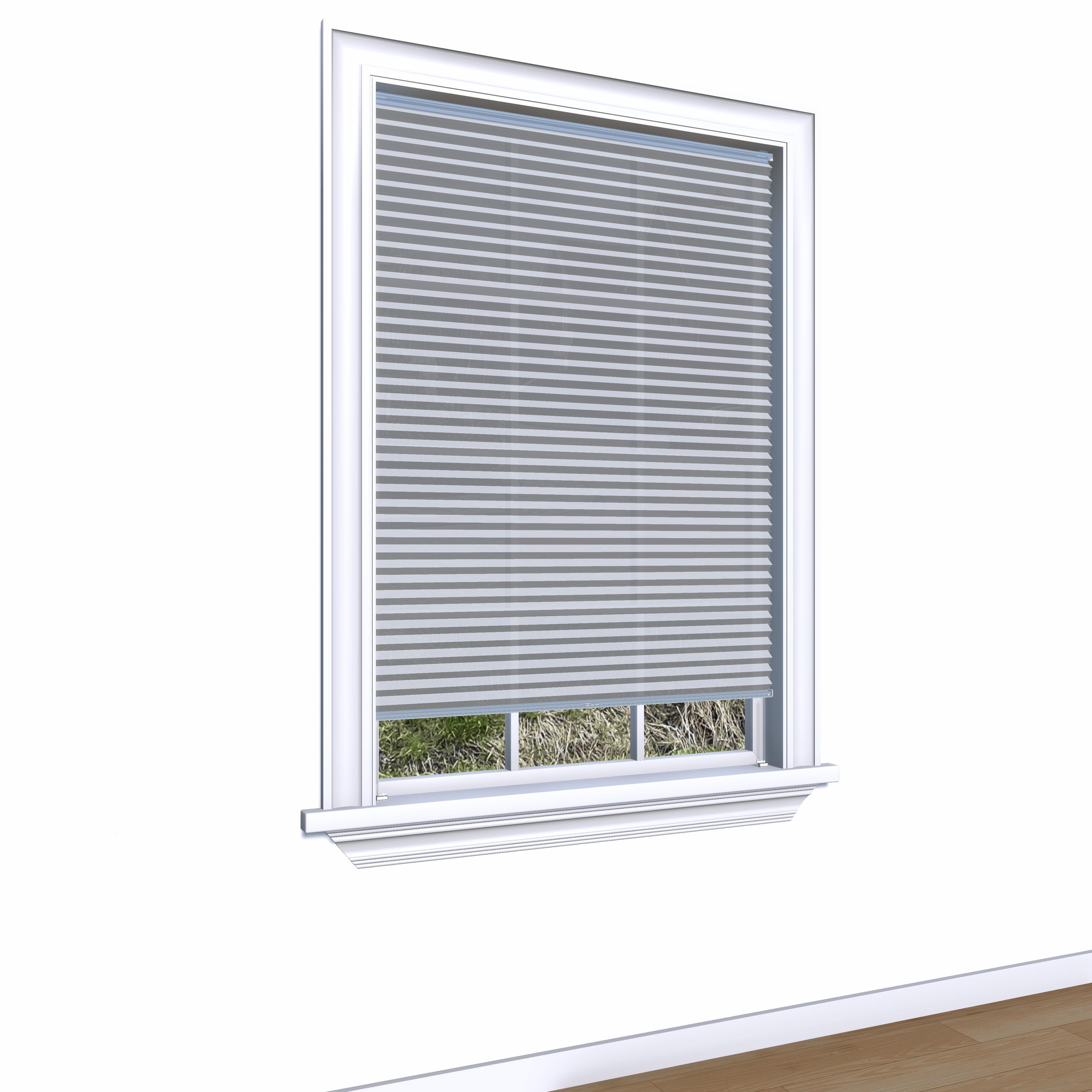 Honingraat Plisségordijn lichtdoorlatend - Luxury wit