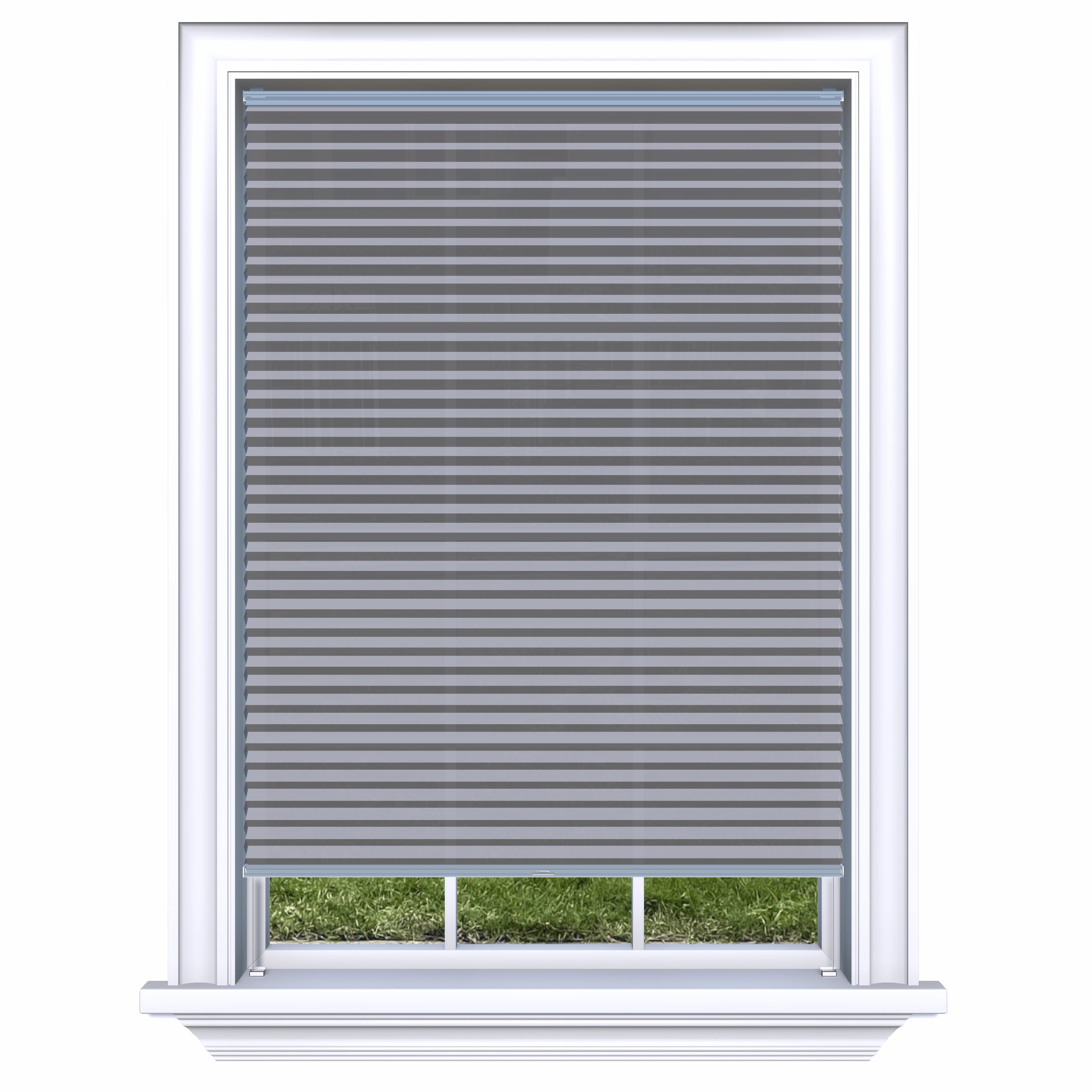 Honingraat Plisségordijn verduisterend - Spark licht grijs