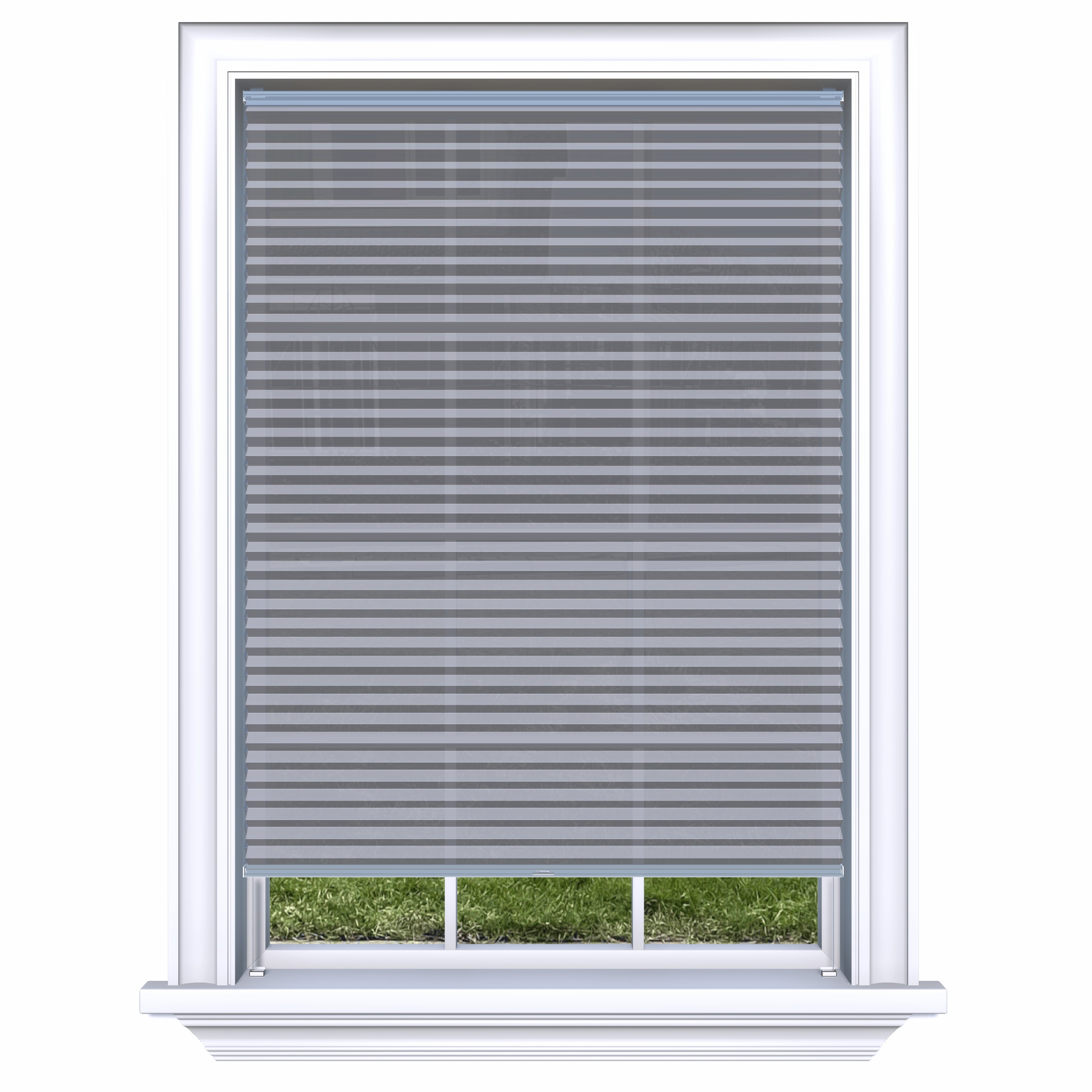 Honingraat Plisségordijn lichtdoorlatend - Pure lichtgrijs