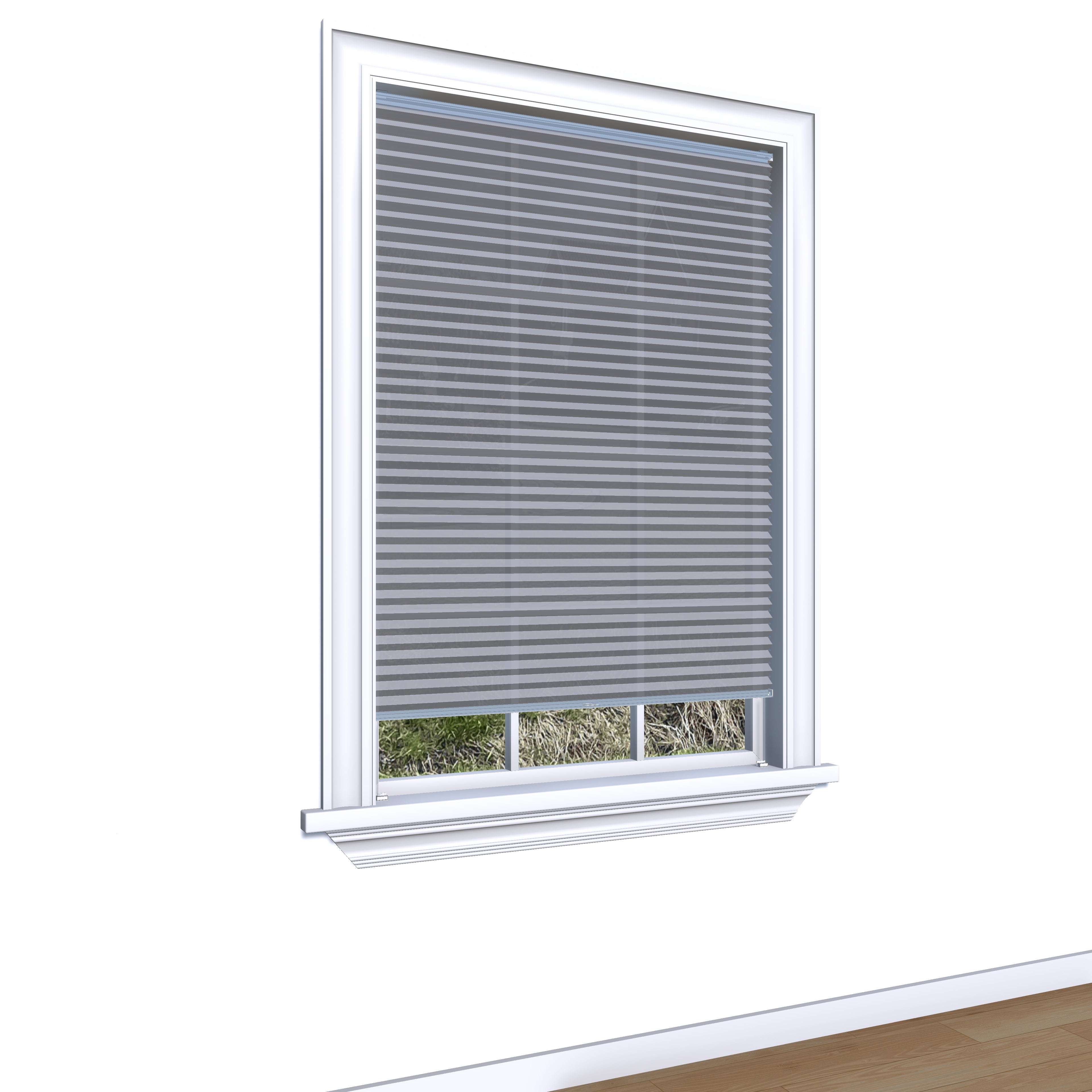 Honingraat Plisségordijn lichtdoorlatend - Pure lichtgrijs