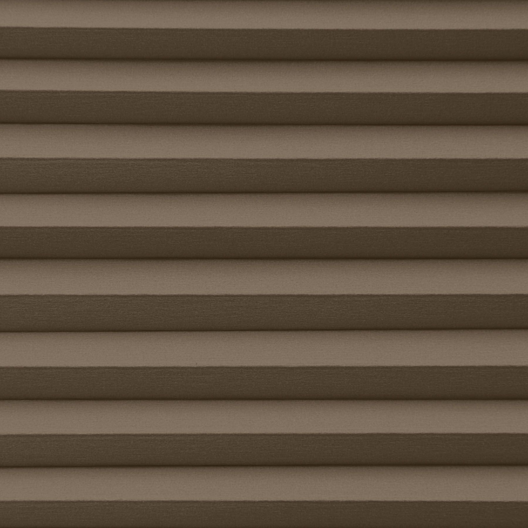 Honingraat Plisségordijn verduisterend - Spark bruin