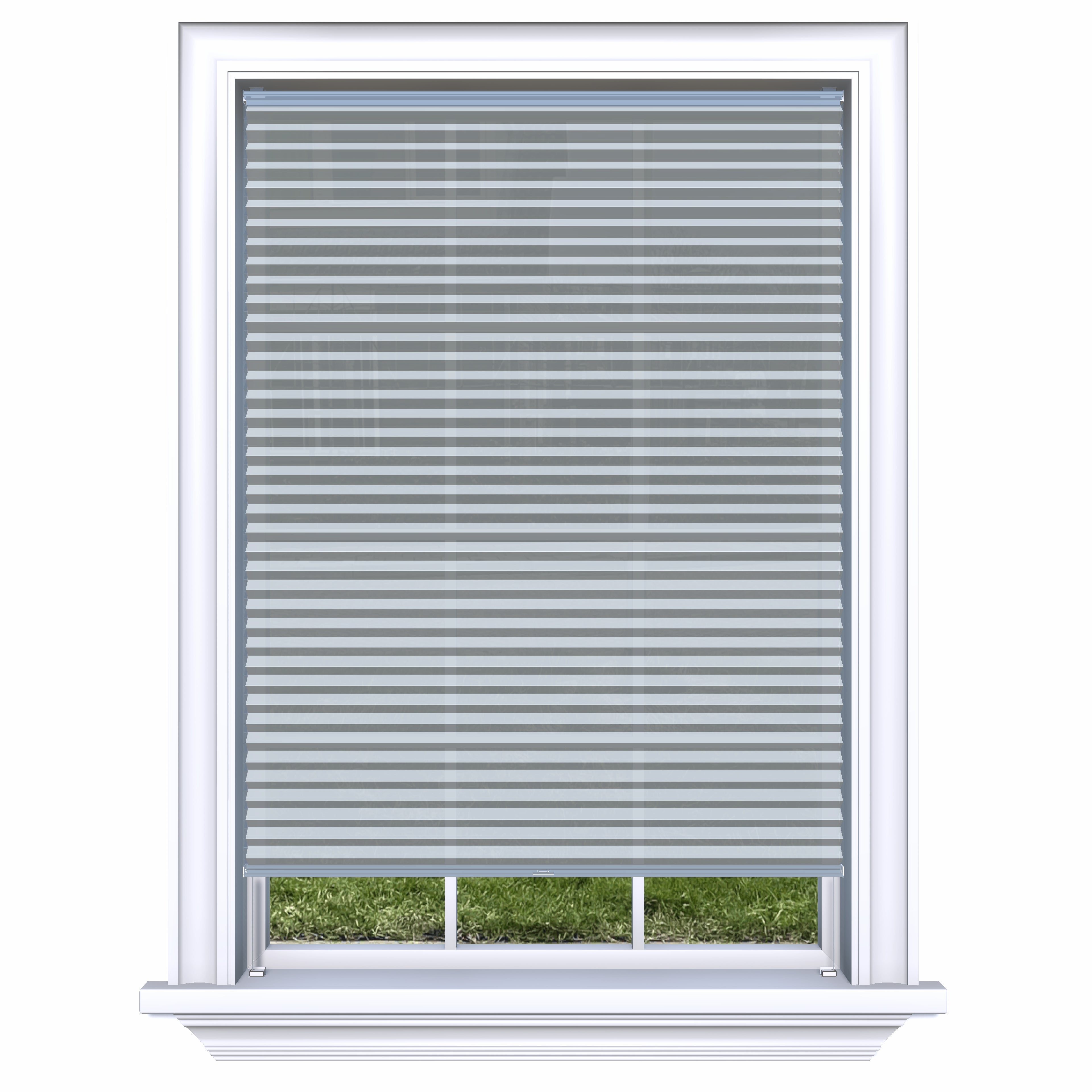 Honingraat Plisségordijn lichtdoorlatend - Luxury lichtgrijs