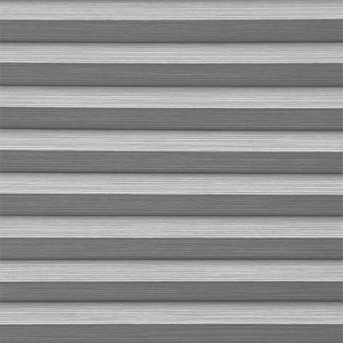 Honingraat Plisségordijn verduisterend - Aqua lichtgrijs 