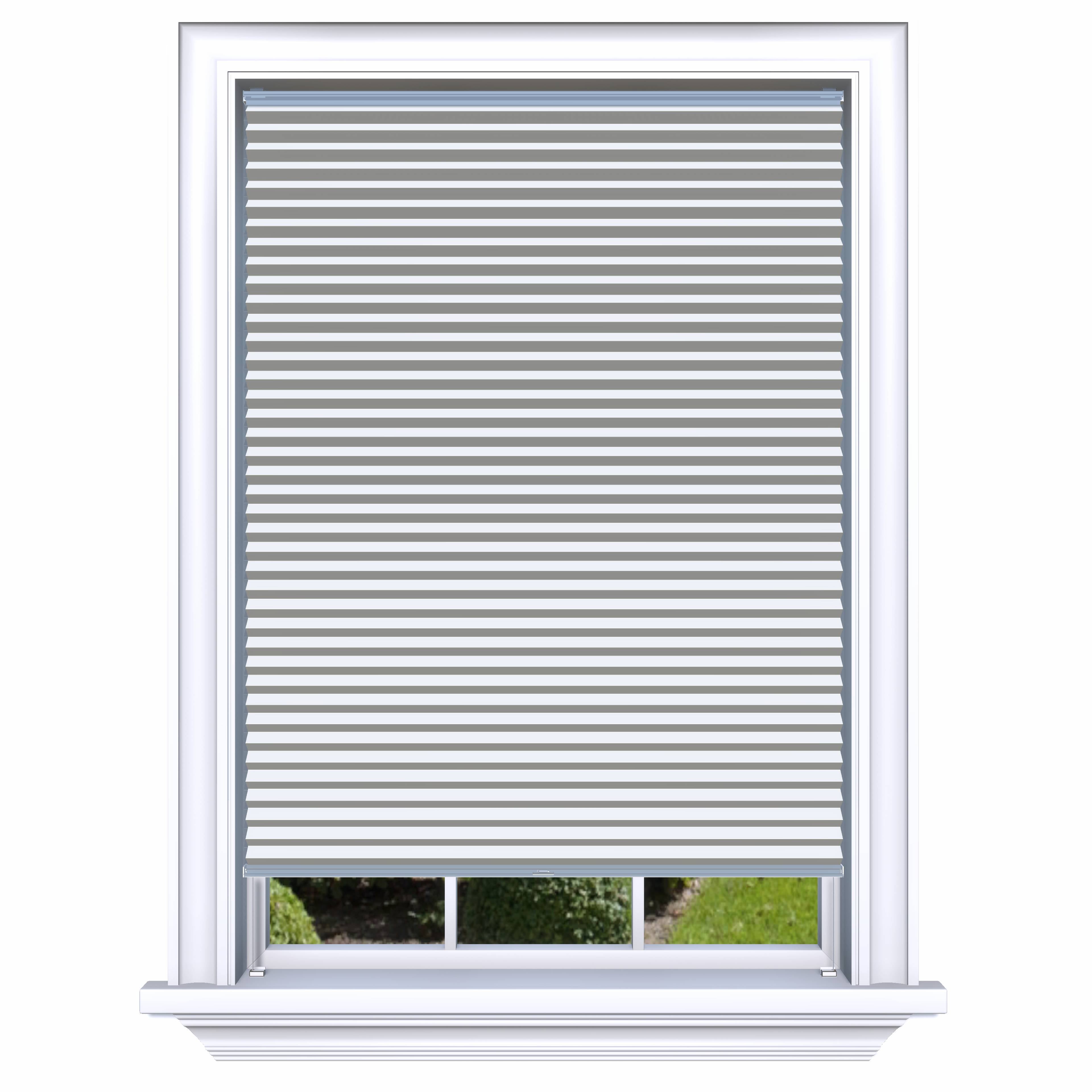 Honingraat Plisségordijn verduisterend - Dense gebroken wit