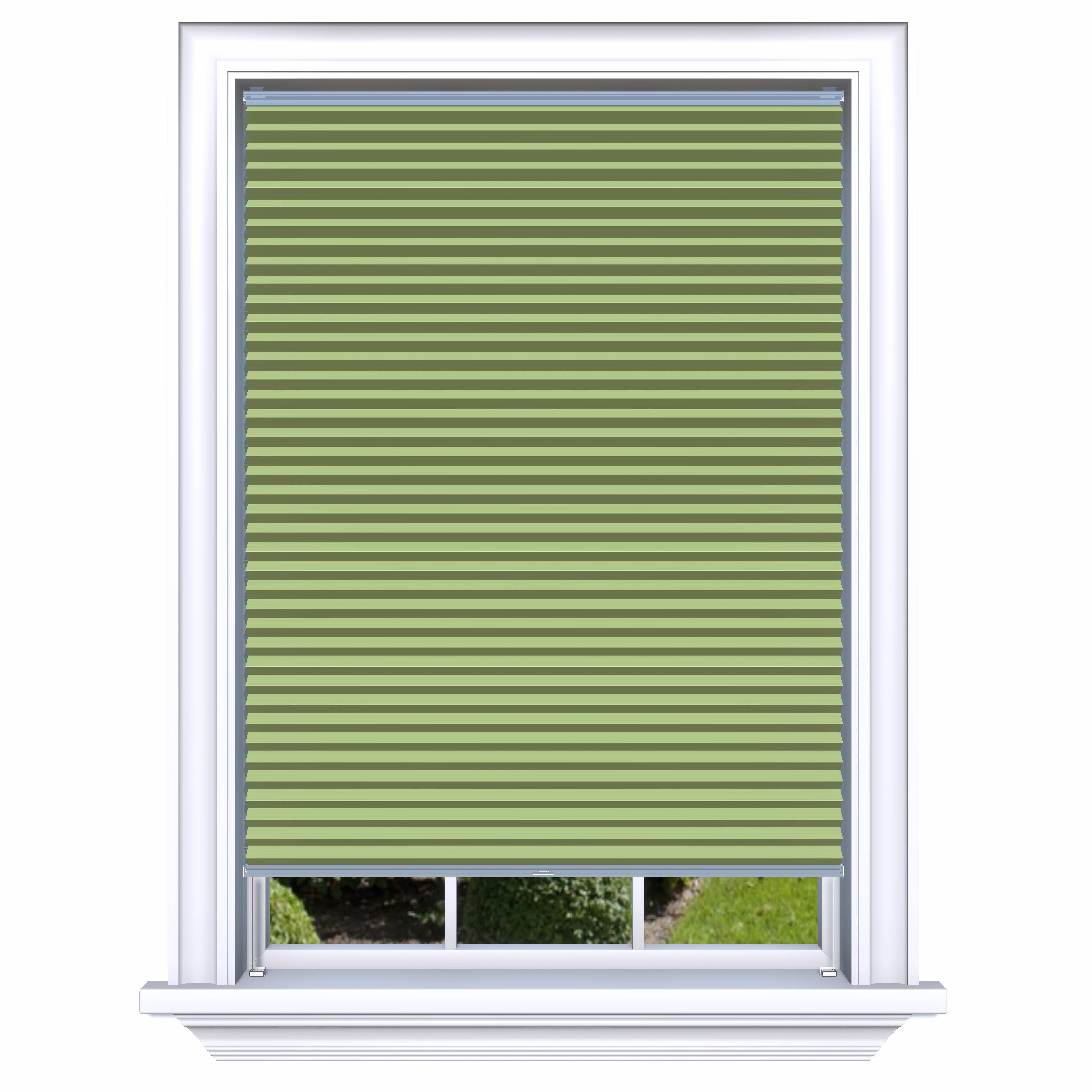 Honingraat Plisségordijn verduisterend - Dense groen