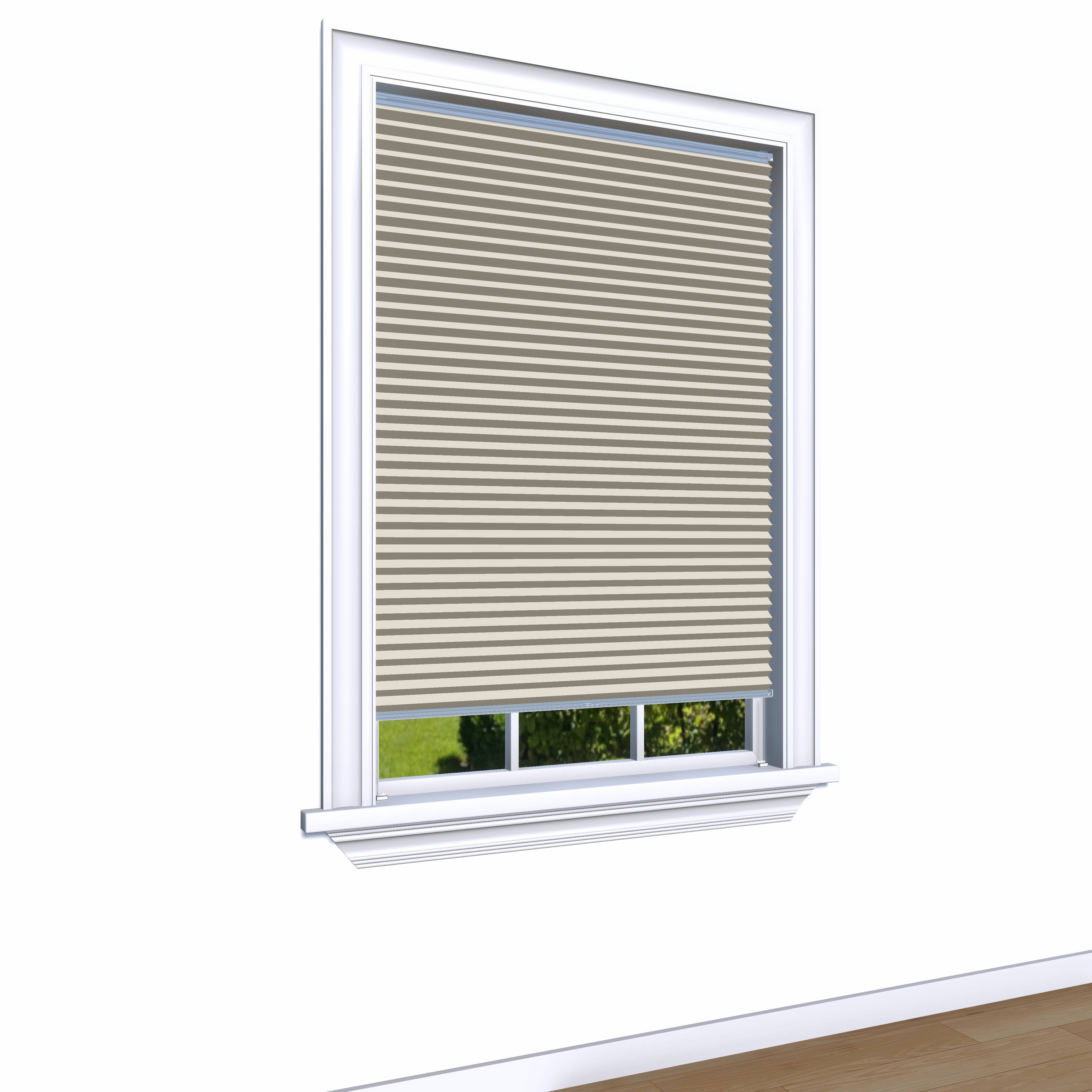 Honingraat Plisségordijn verduisterend - Double beige