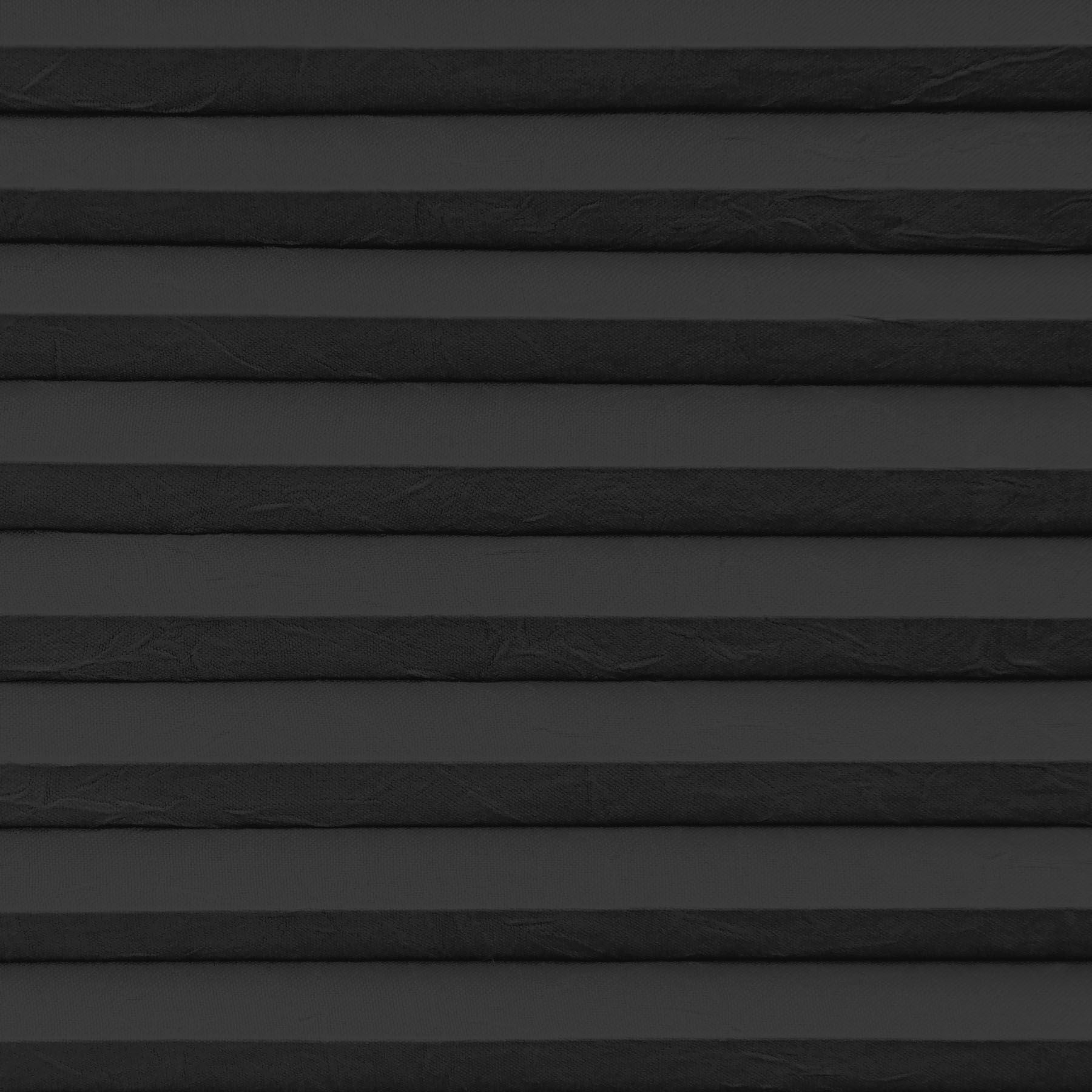 Easy Click Honingraat Plisségordijn lichtdoorlatend - Prime zwart