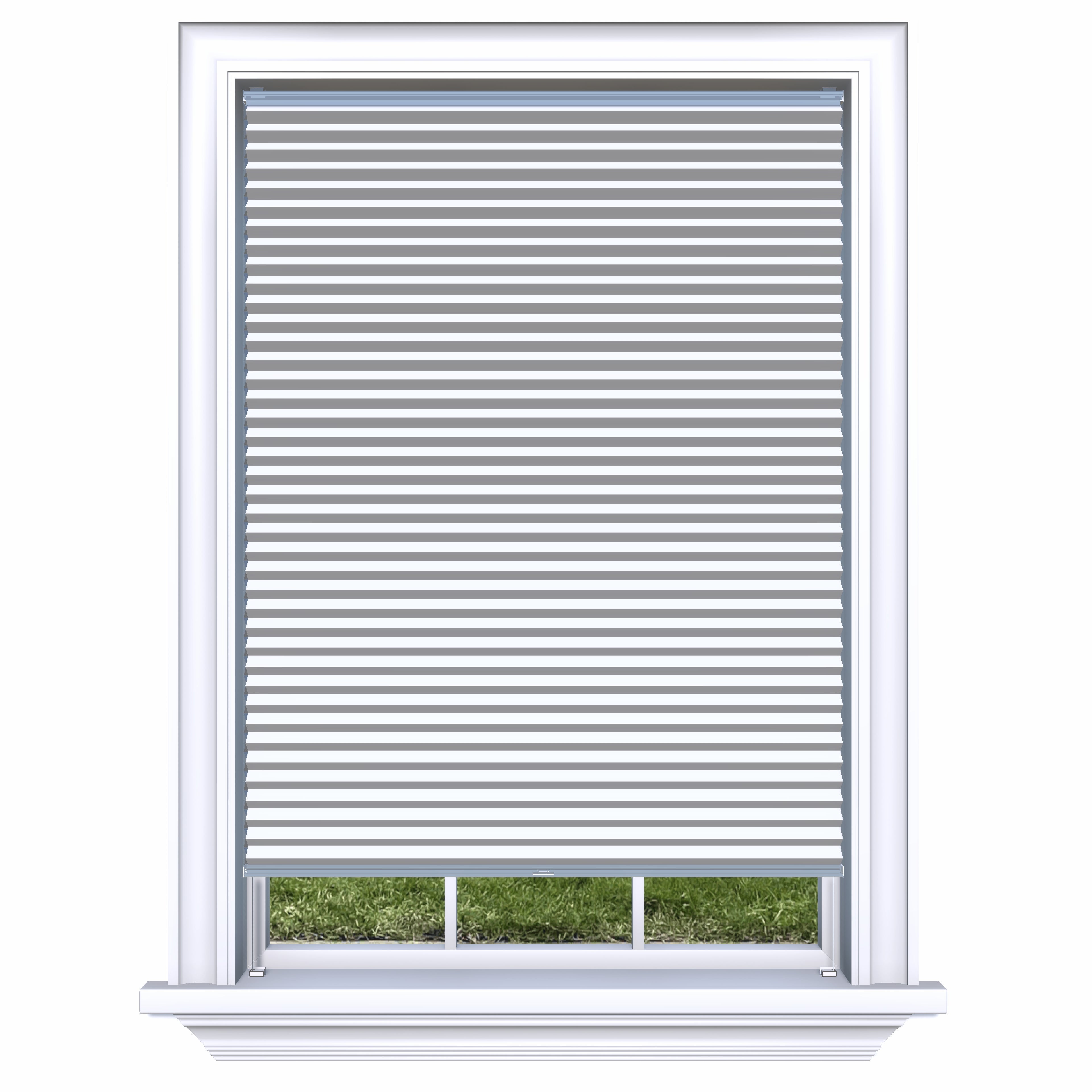 Honingraat Plisségordijn verduisterend - Pure wit