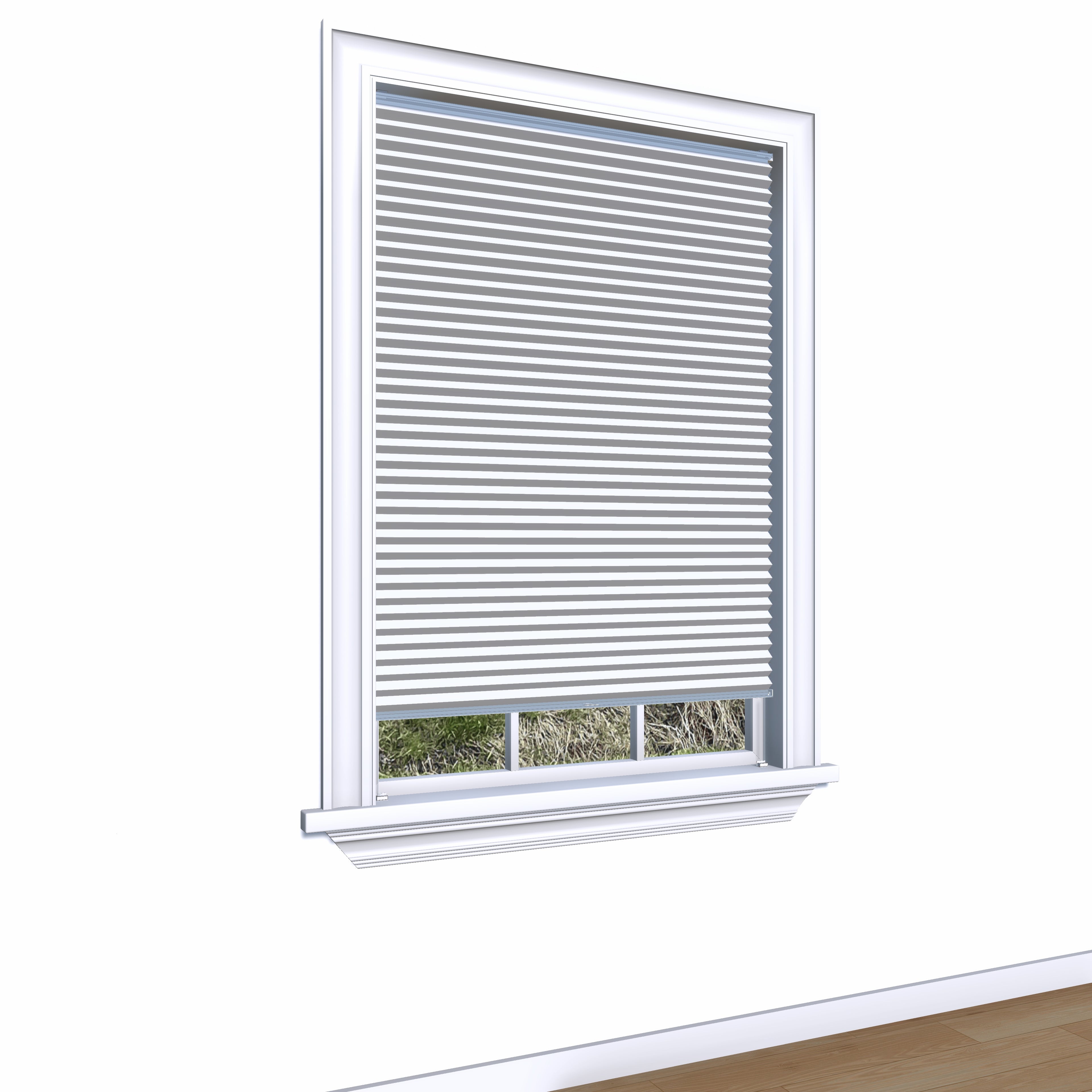 Honingraat Plisségordijn verduisterend - Pure wit