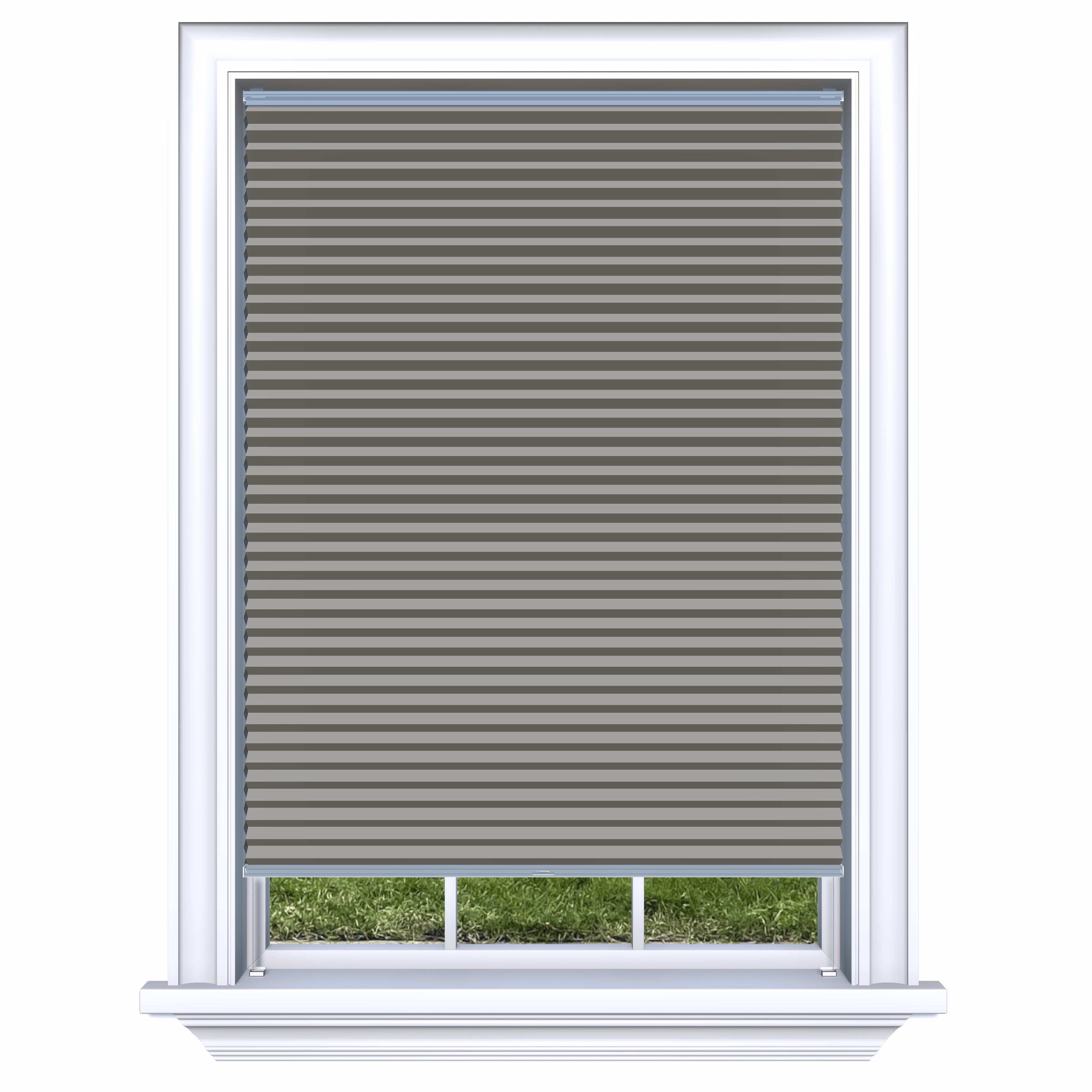 Easy Click Honingraat Plisségordijn lichtdoorlatend - Prime taupe