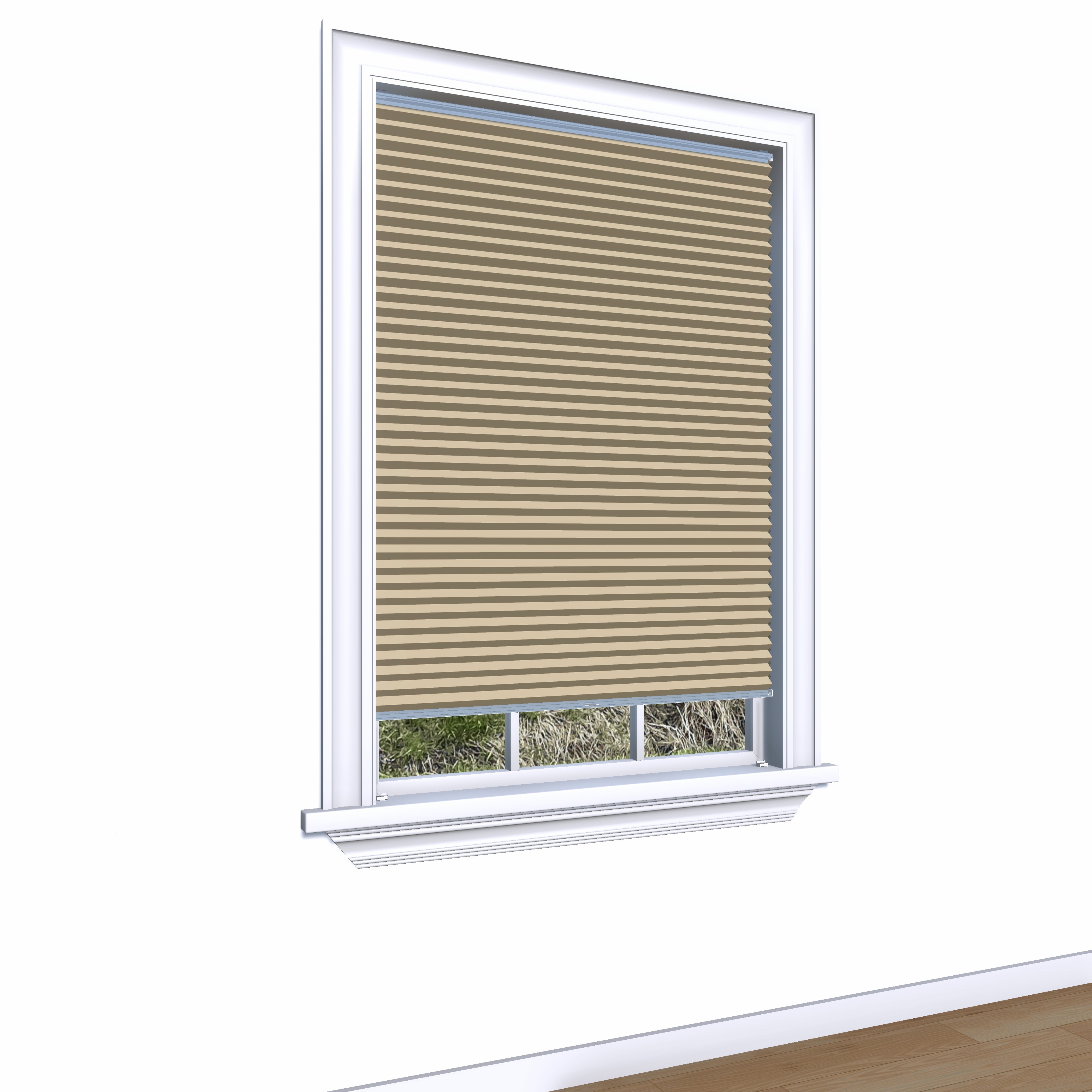 Honingraat Plisségordijn verduisterend - Pure crème