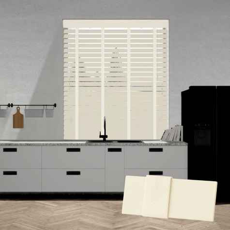 Lindehout jaloezie - Crème