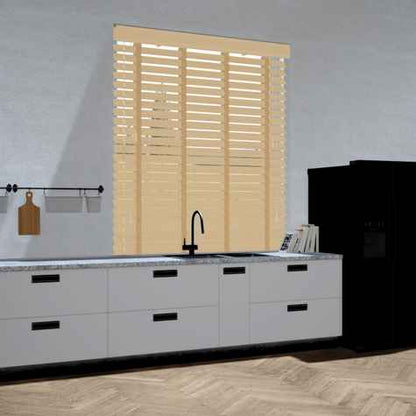 Bamboe jaloezie - Natuurlijk licht bruin