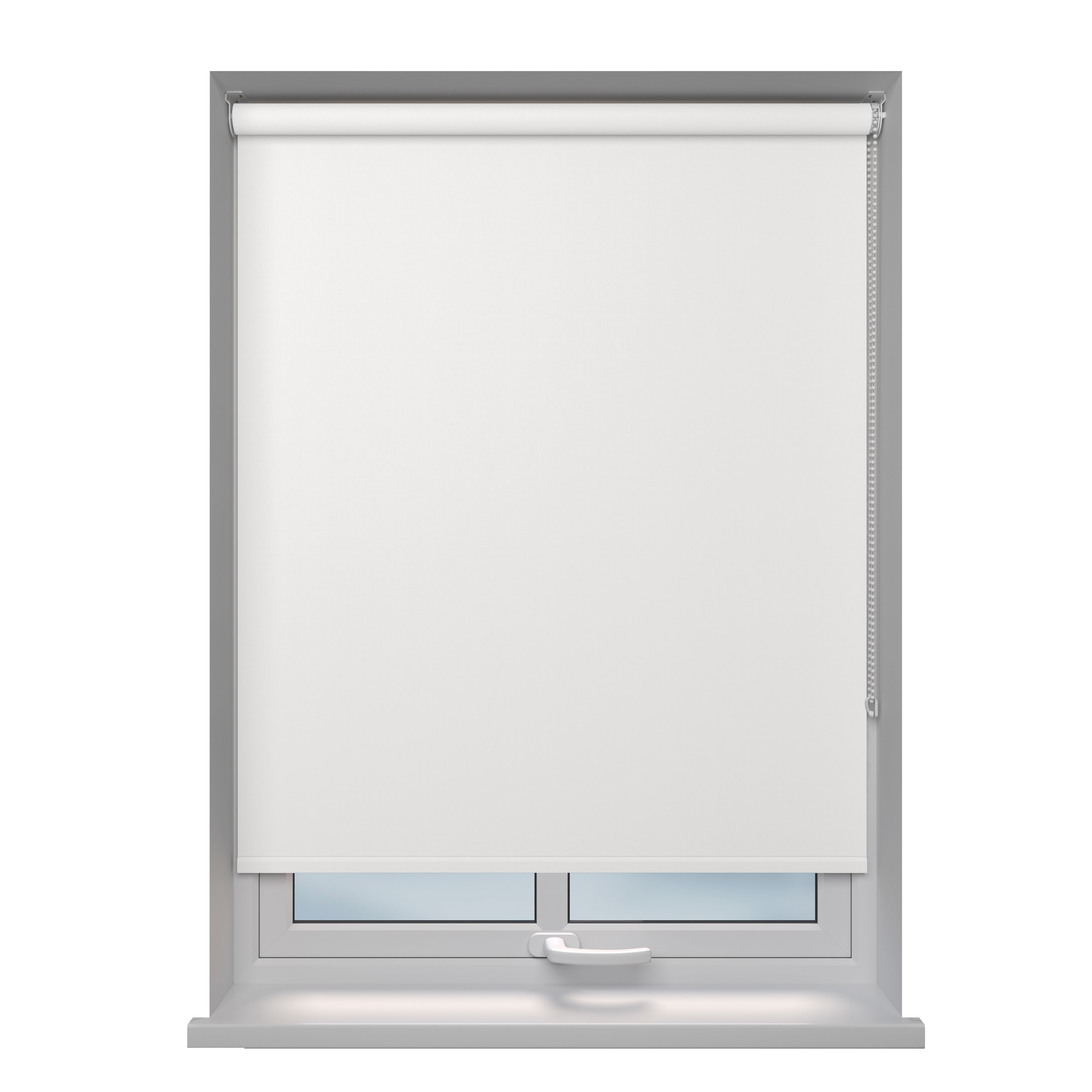 Rolgordijn verduisterend - Pure wit crème