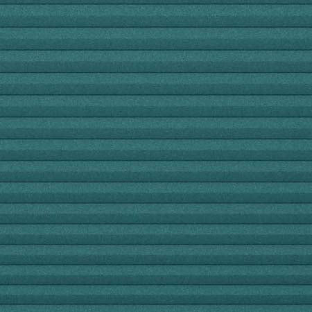 Honingraat Plisségordijn lichtdoorlatend - Luxury teal