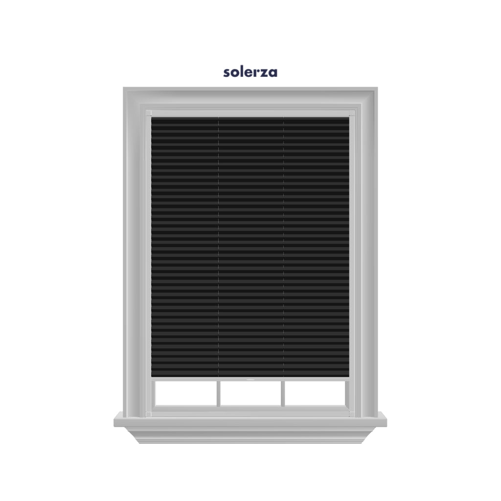 Easy Click Honingraat Plisségordijn verduisterend - Spark grijs