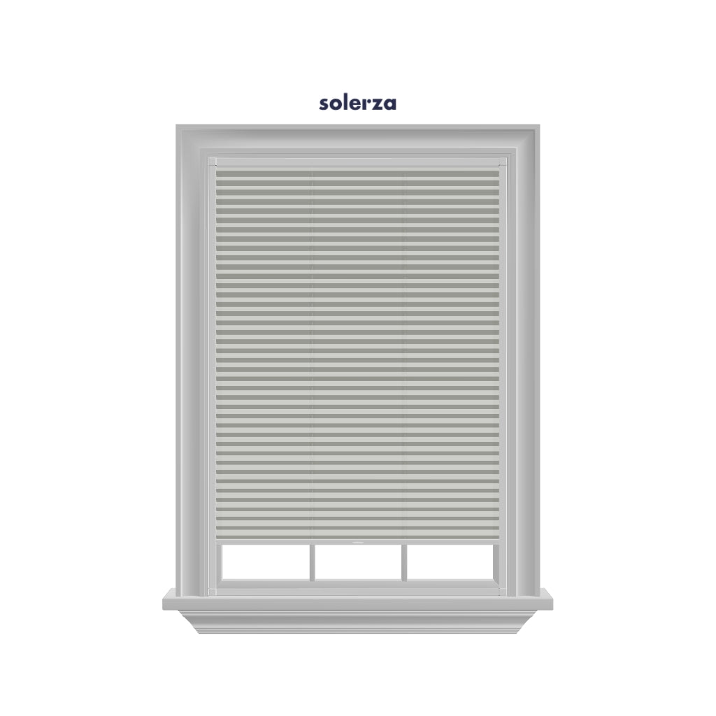 Easy Click Honingraat Plisségordijn lichtdoorlatend - Luxury gebroken wit