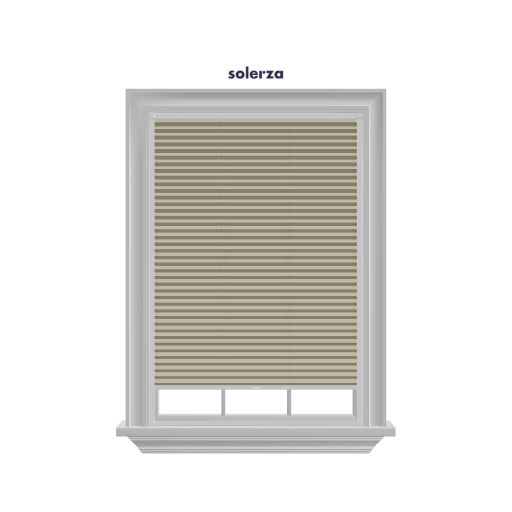 Easy Click Honingraat Plisségordijn lichtdoorlatend - Style crème