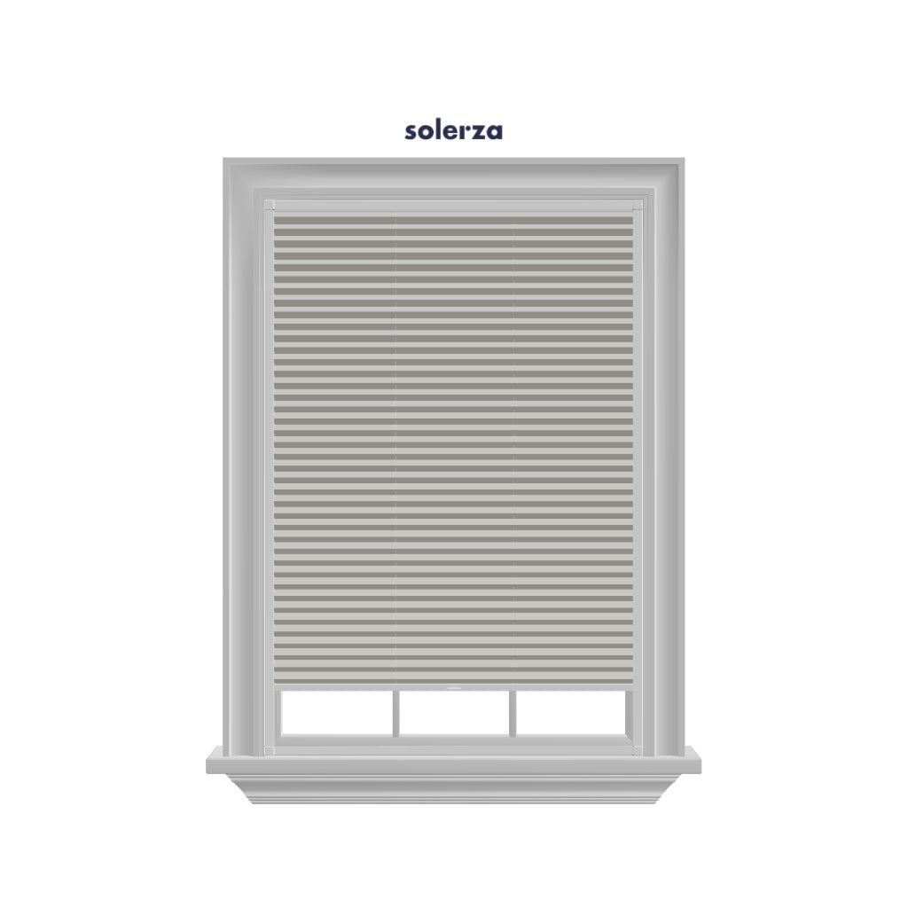 Easy Click Honingraat Plisségordijn verduisterend - Pure wit