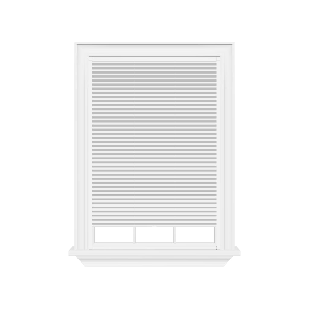 Easy Click Honingraat Plisségordijn verduisterend - Dense wit