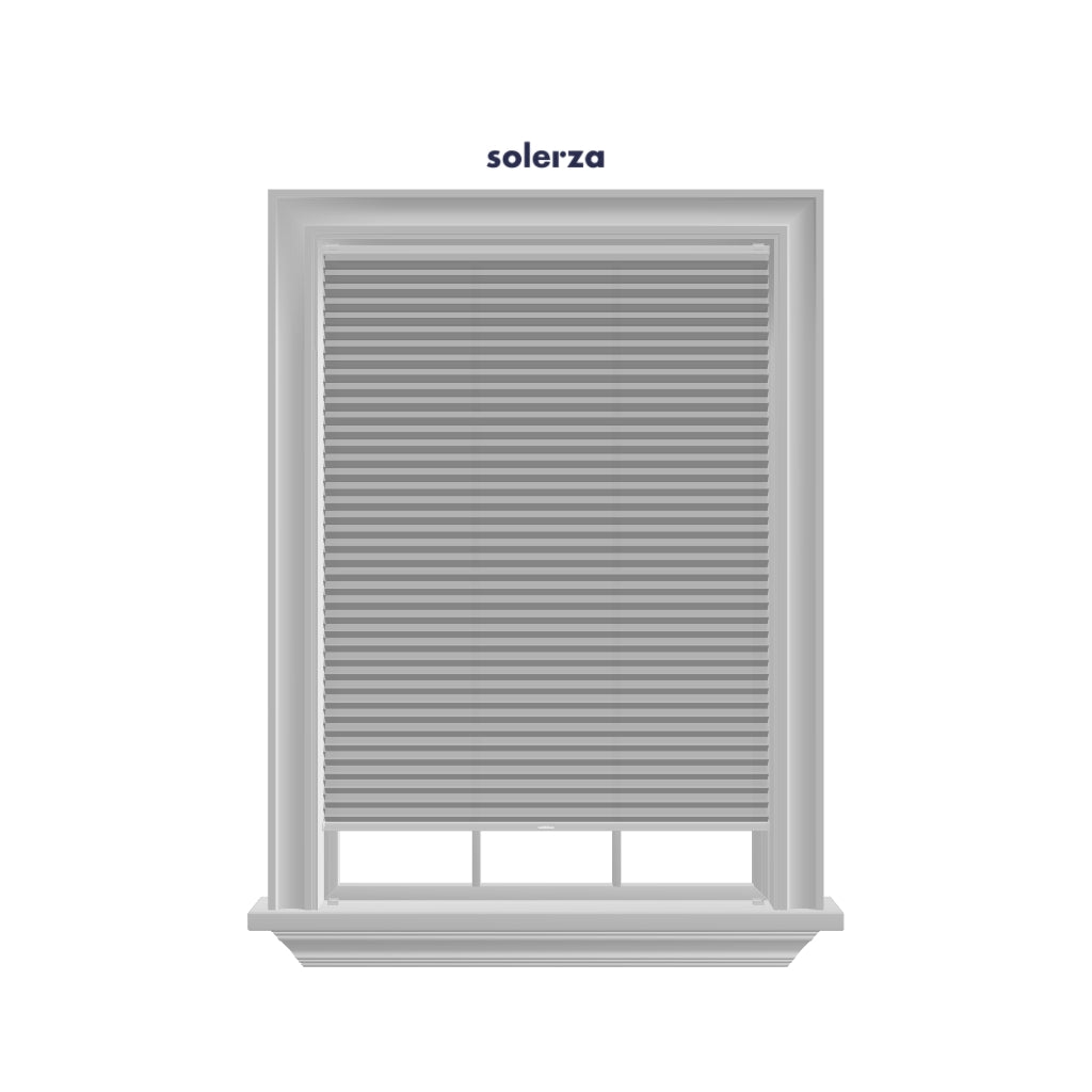 Honingraat Plisségordijn verduisterend - Spark gebroken wit