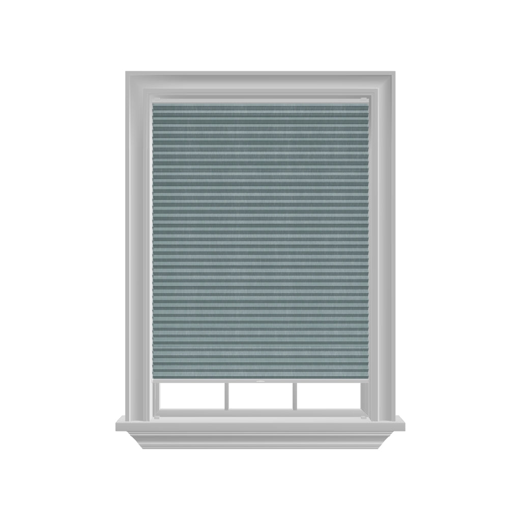 Honingraat Plisségordijn lichtdoorlatend - Pure zacht groen